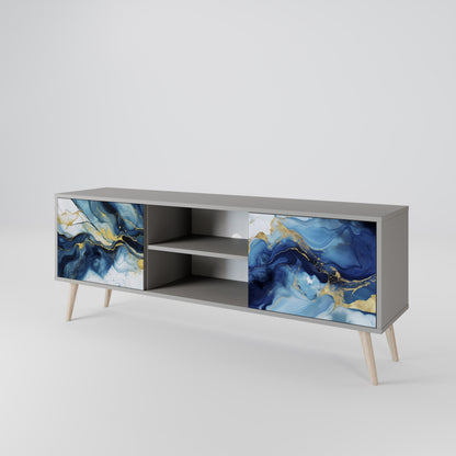 INKY MARBLE 2-türiges TV-Lowboard