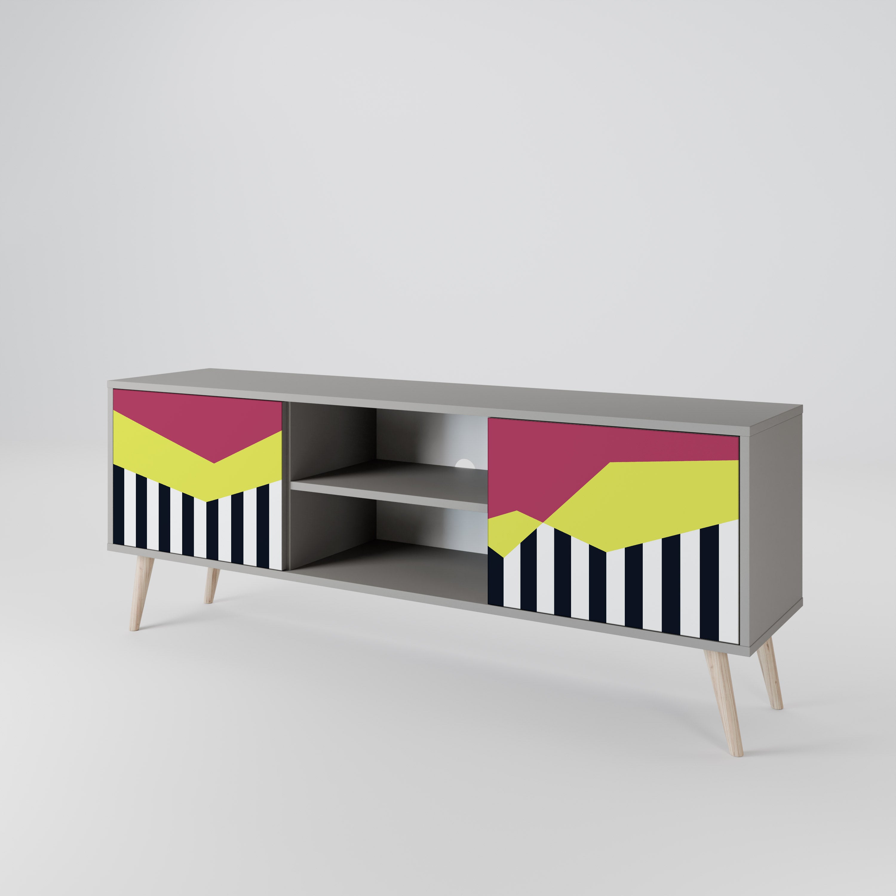 PIANO FANTASY 2-türiges TV-Lowboard