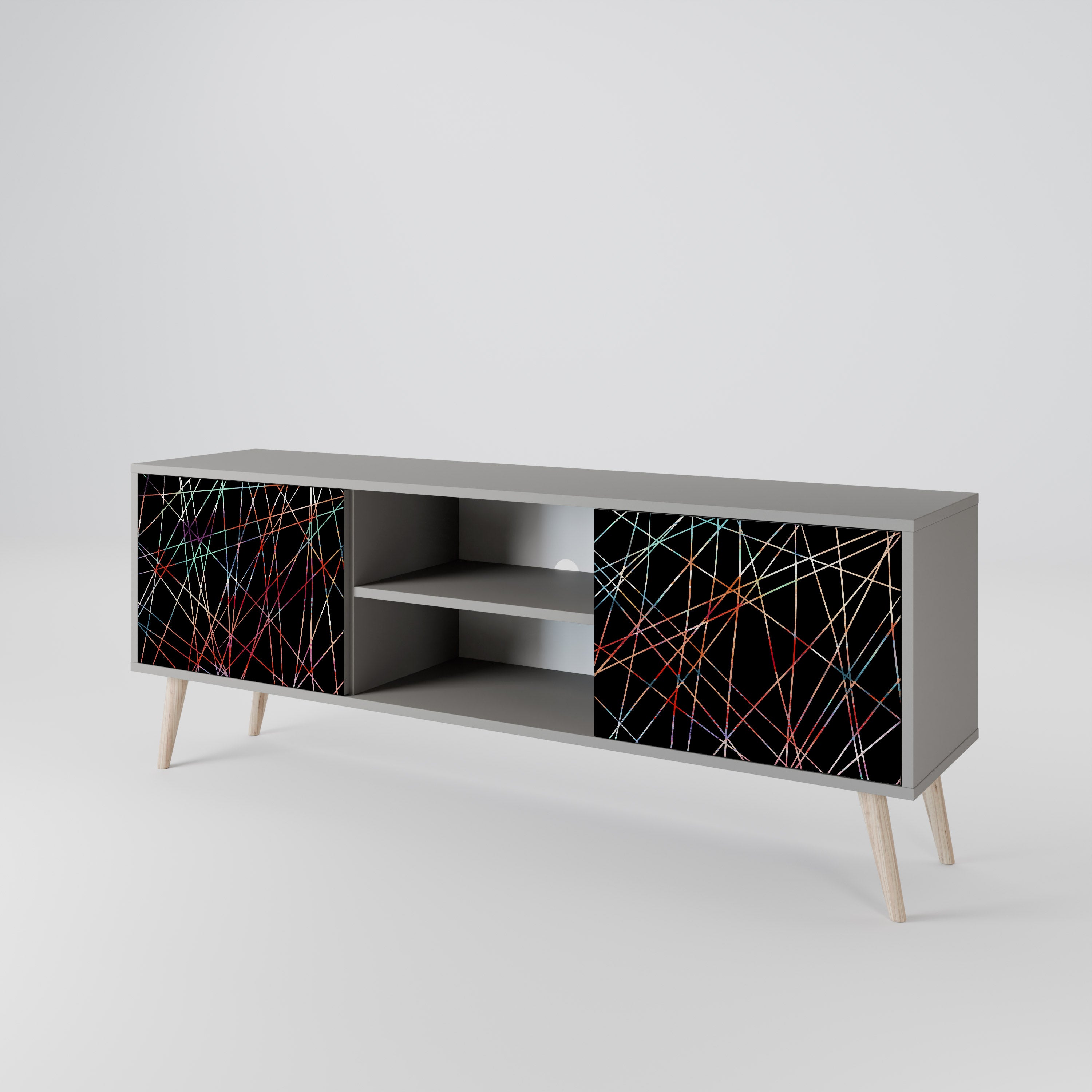 LUMINOUS SNARE 2-türiges TV-Lowboard