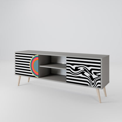 SPECTRA SHOWCASE Έπιπλο τηλεόρασης 2-θυρών