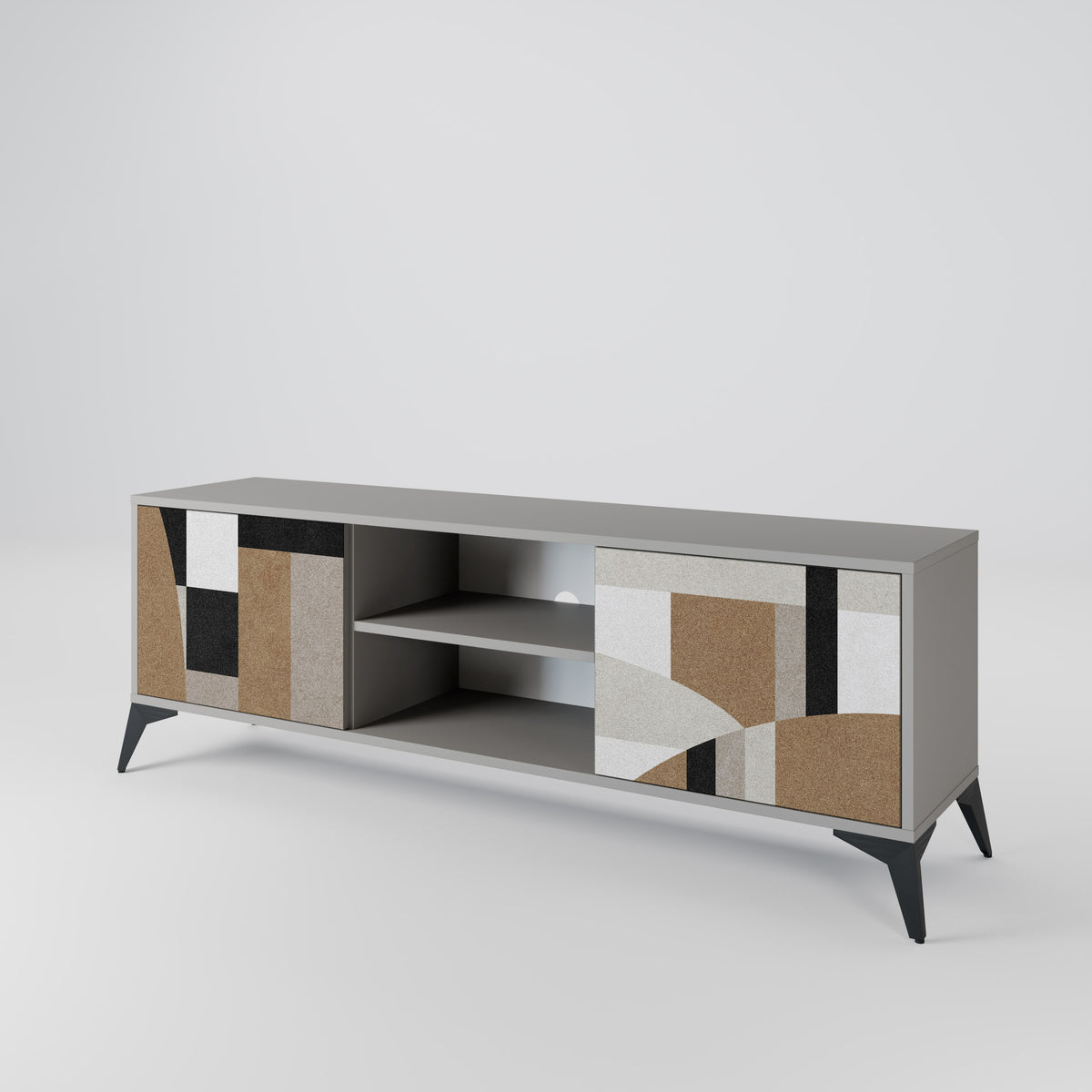 DELICATE MEMENTO 2-Door TV Cabinet