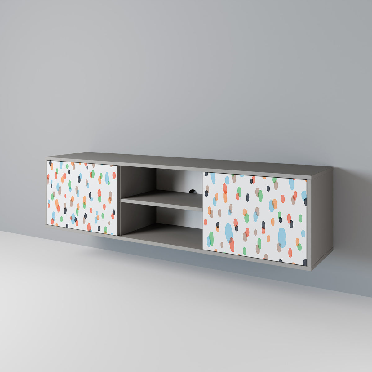 ENERGETIC SPOTS Mueble de TV de 2 Puertas