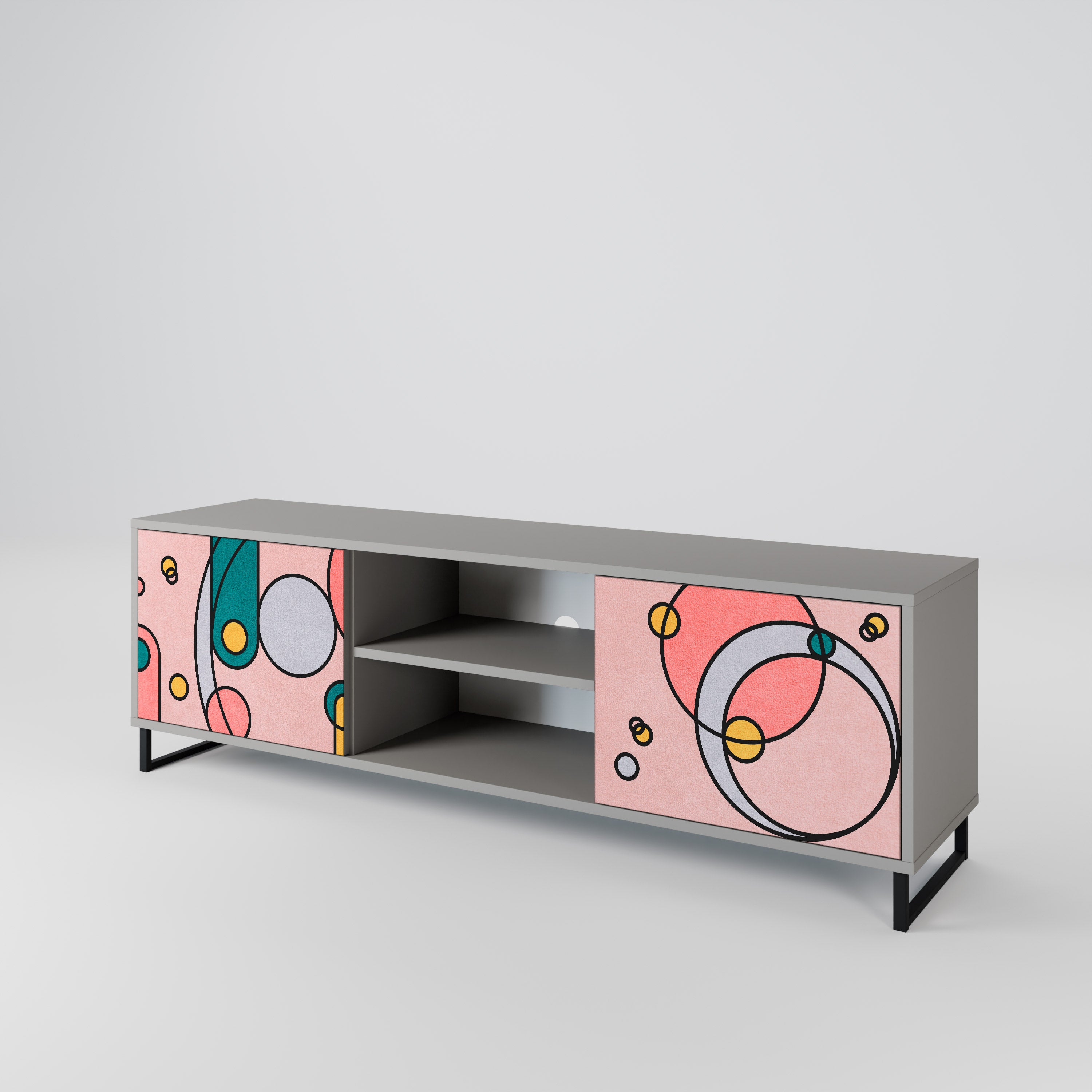 GOSSAMER ECHOES Έπιπλο τηλεόρασης 2-θυρών