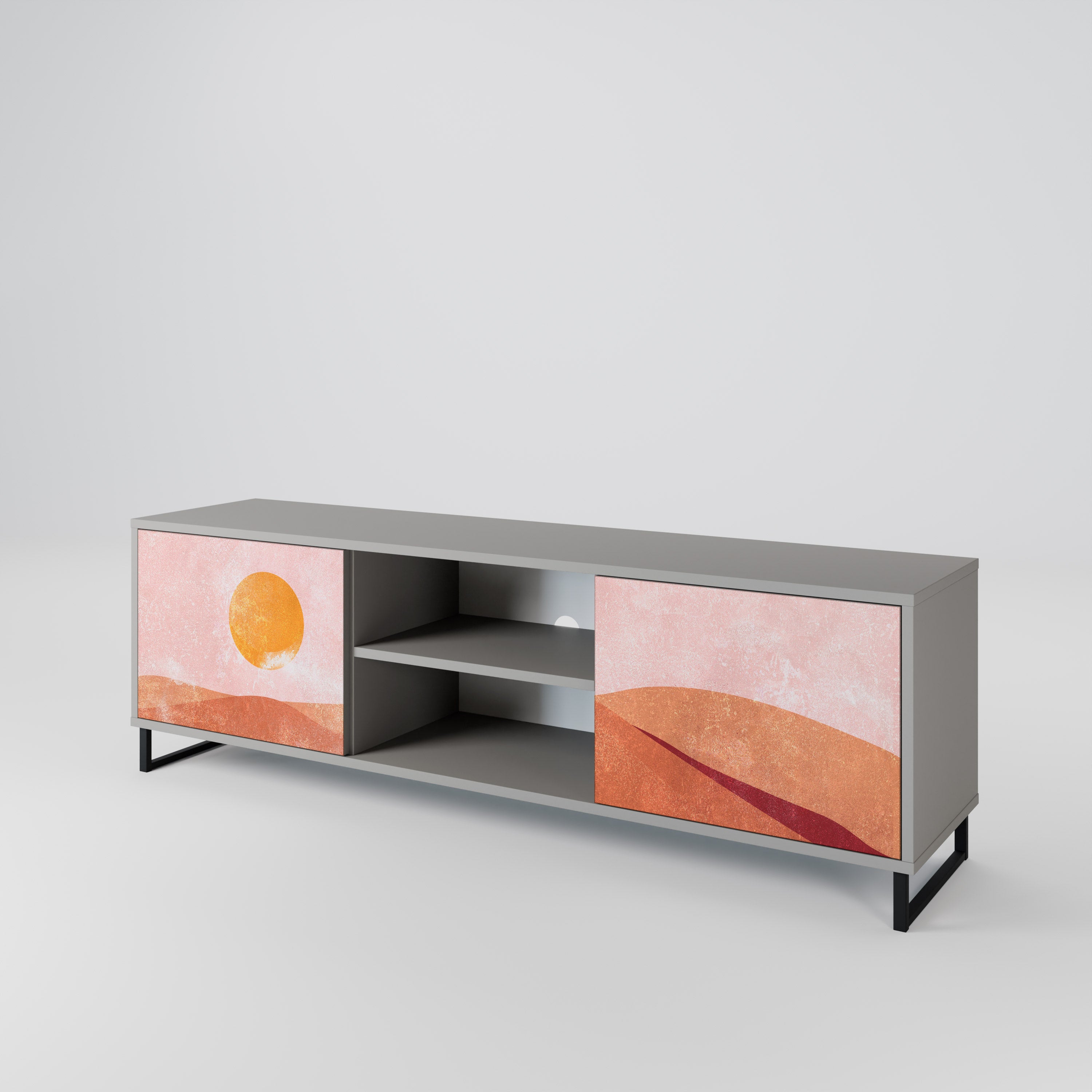 LUMINOUS SUNLIGHT Έπιπλο τηλεόρασης 2-θυρών