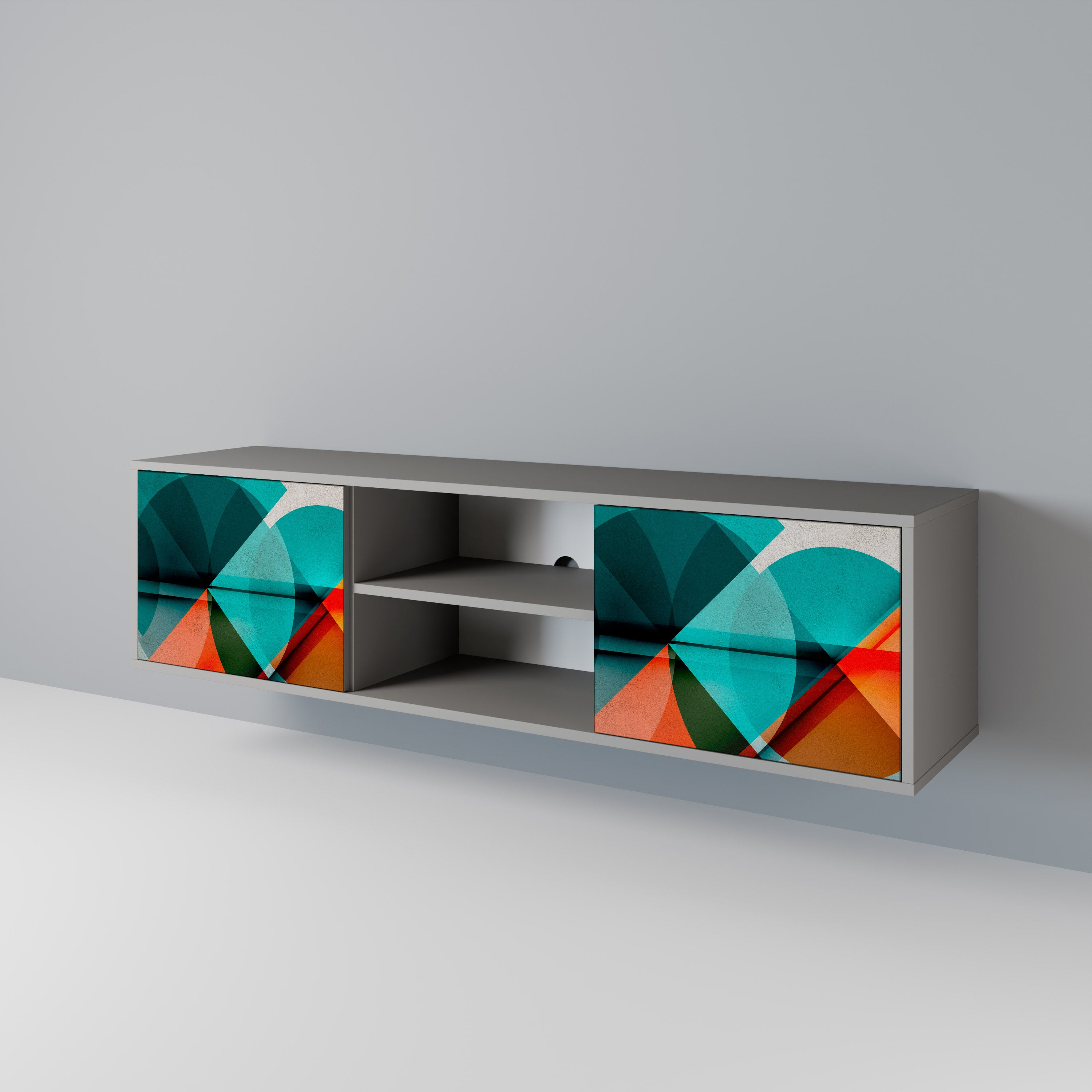 CIRCULAR RHAPSODY 2-türiges TV-Lowboard