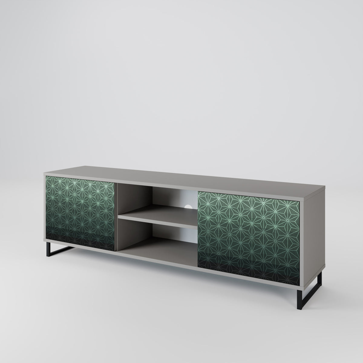 ORNAMENTAL GLIMMER 2-türiges TV-Lowboard