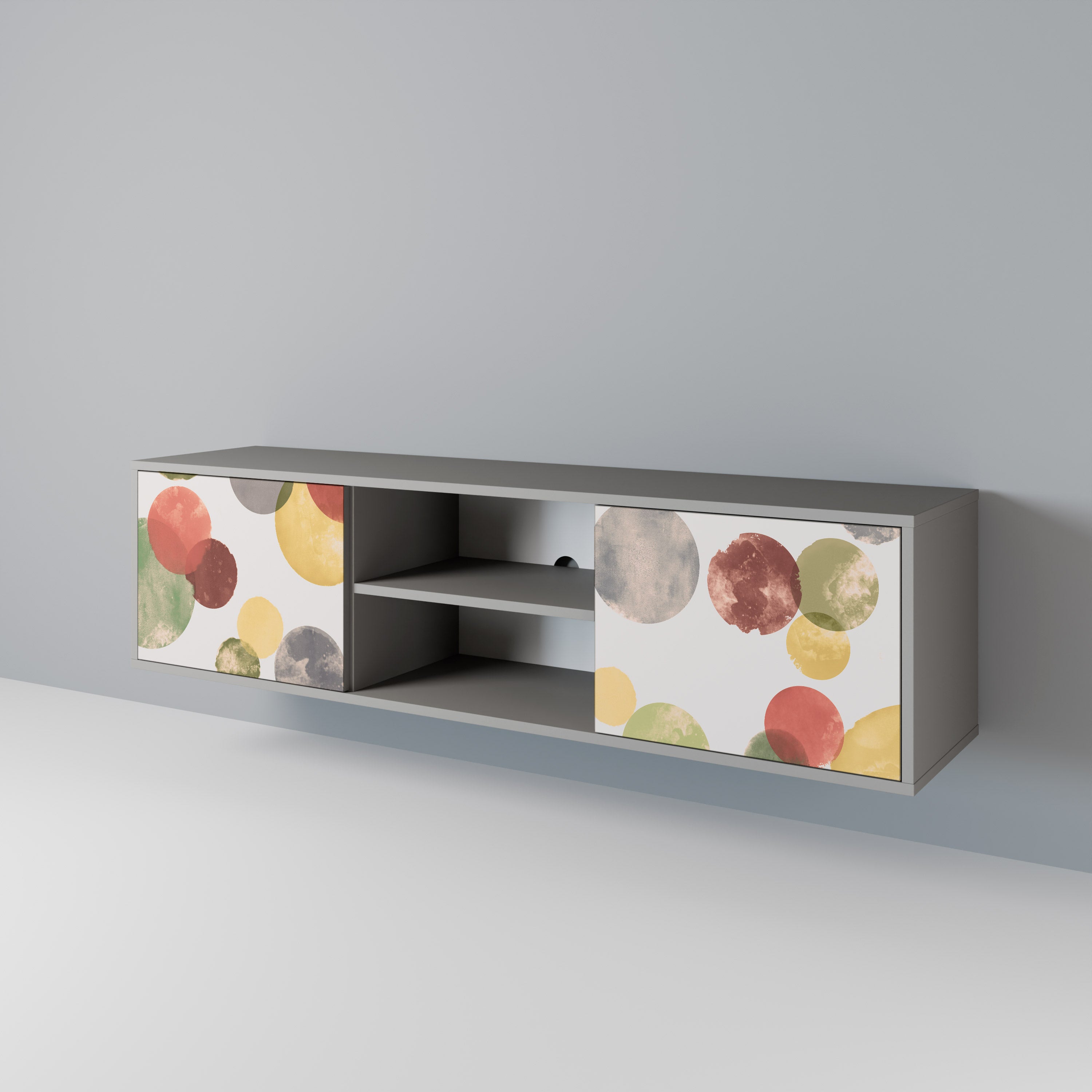 FLEETING HAPPINESS Móvel de TV de 2 Portas