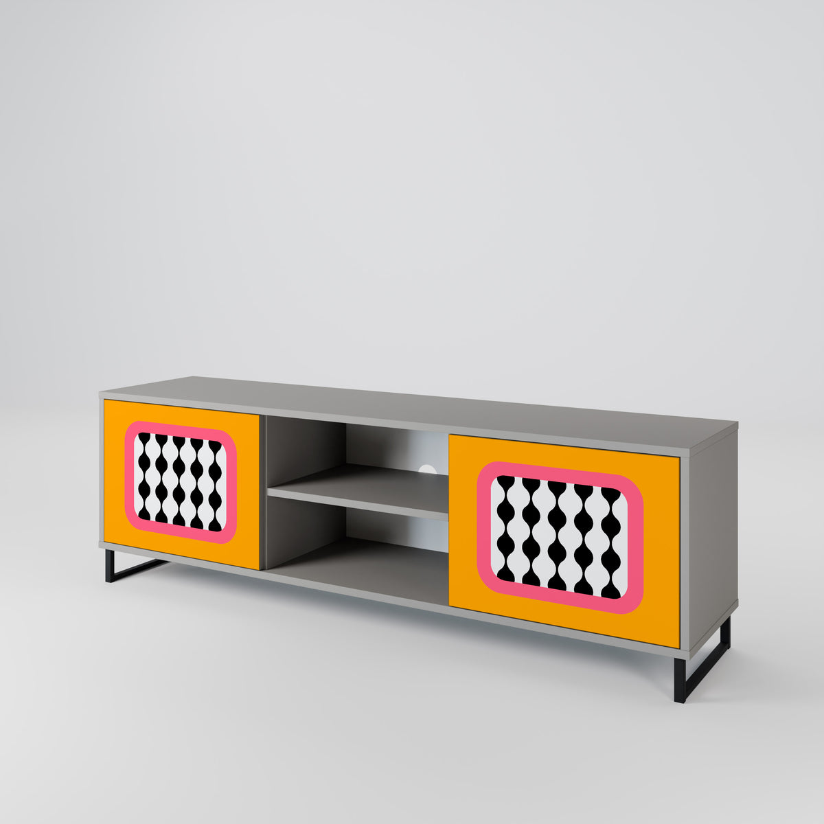 TEARS IN HEAVEN 2-Door TV Cabinet
