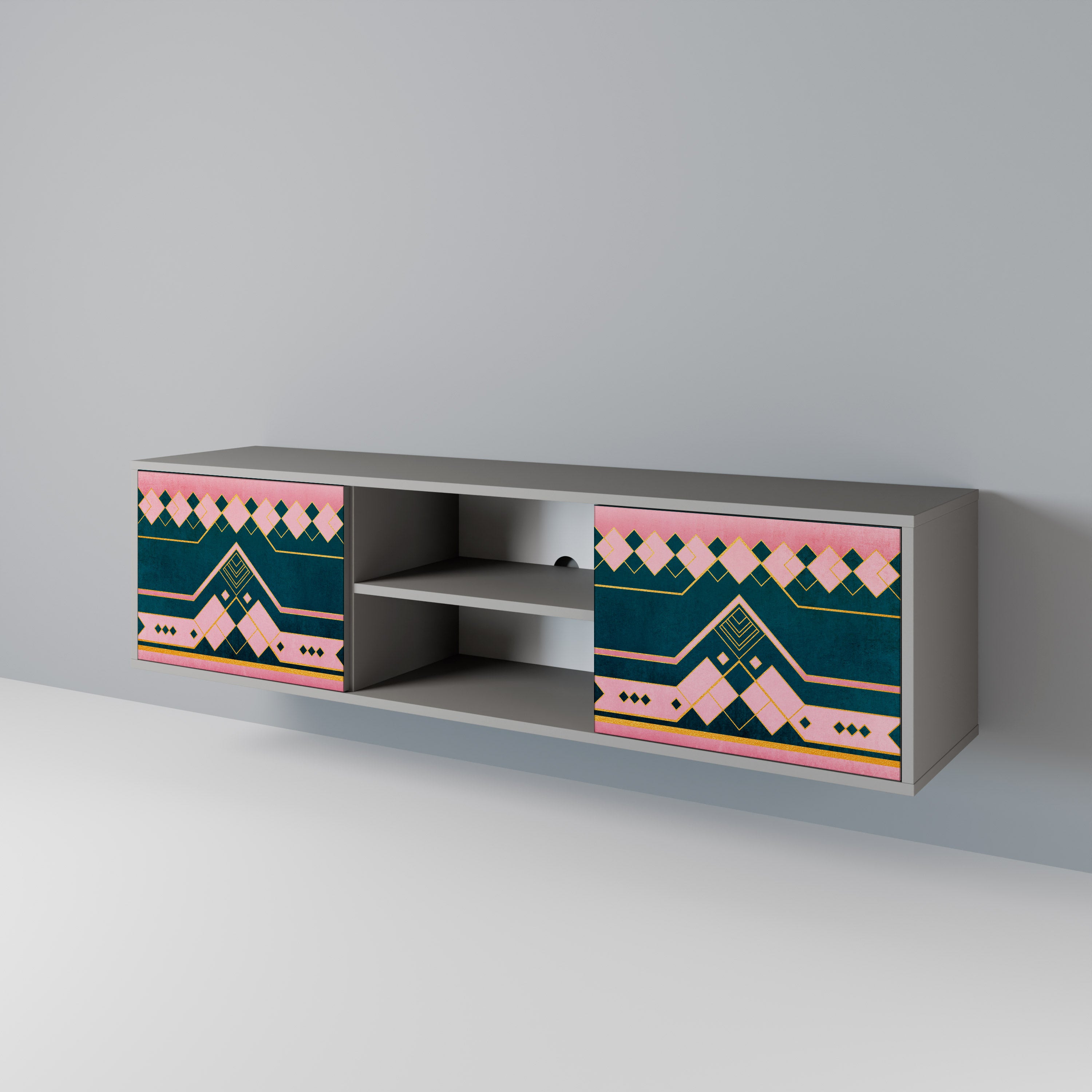 ROYAL COMPOSITION Móvel de TV de 2 Portas