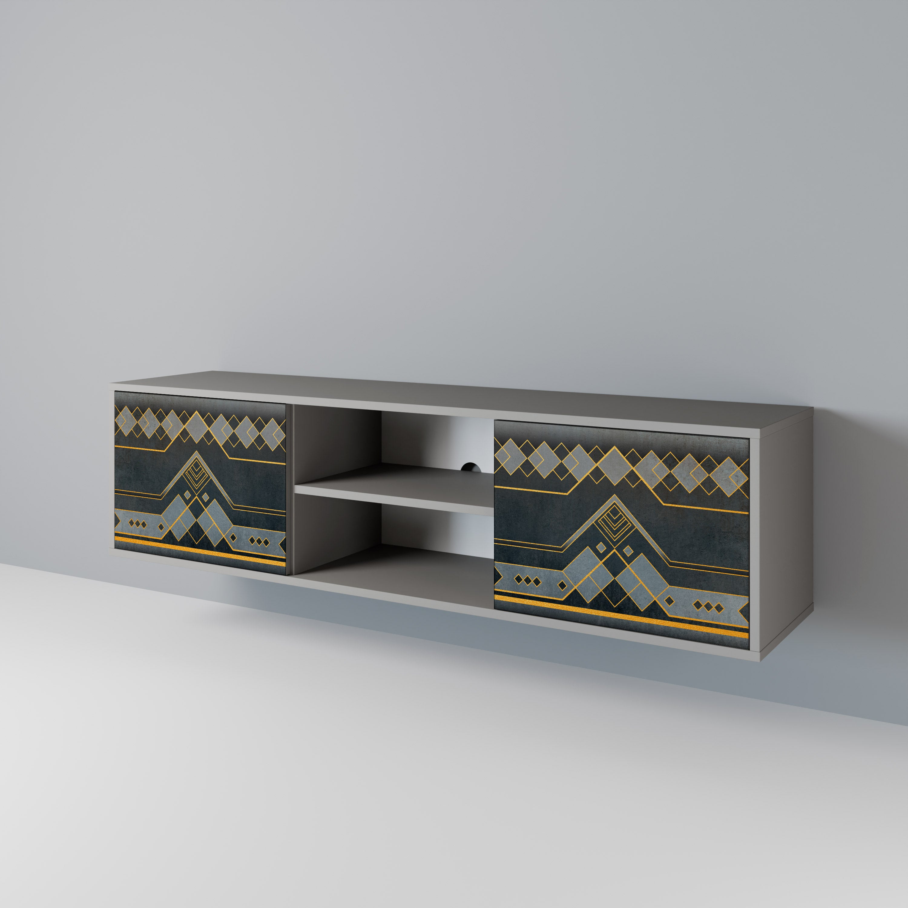 ROYAL ORDINARINESS Móvel de TV de 2 Portas