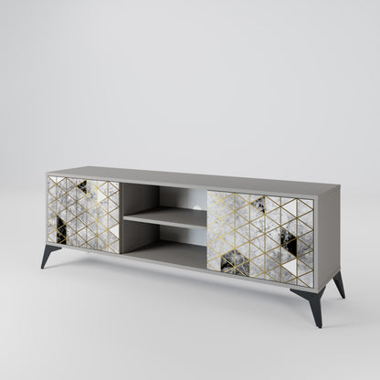 ASHEN ARIA 2-Door TV Cabinet