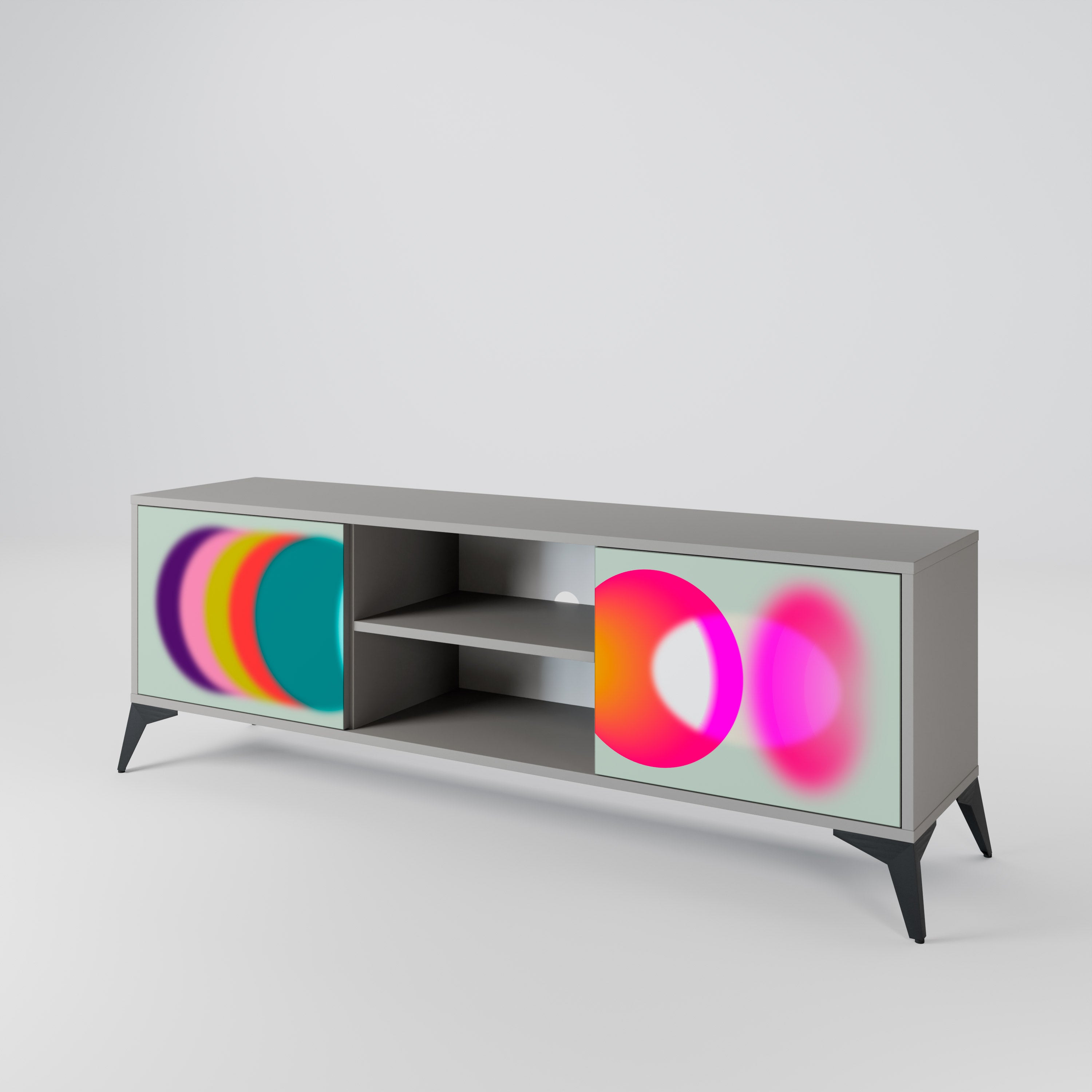 SYMPHONY OF COLORS 2-Door TV Cabinet