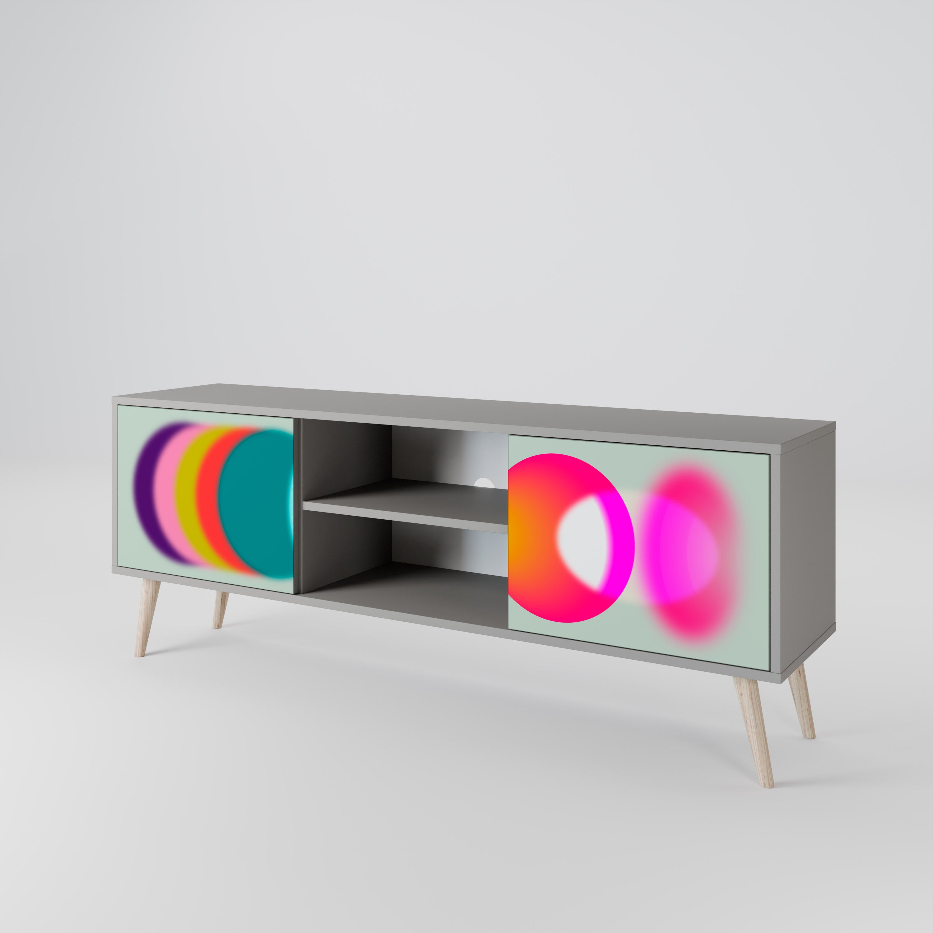 SYMPHONY OF COLORS 2-Door TV Cabinet