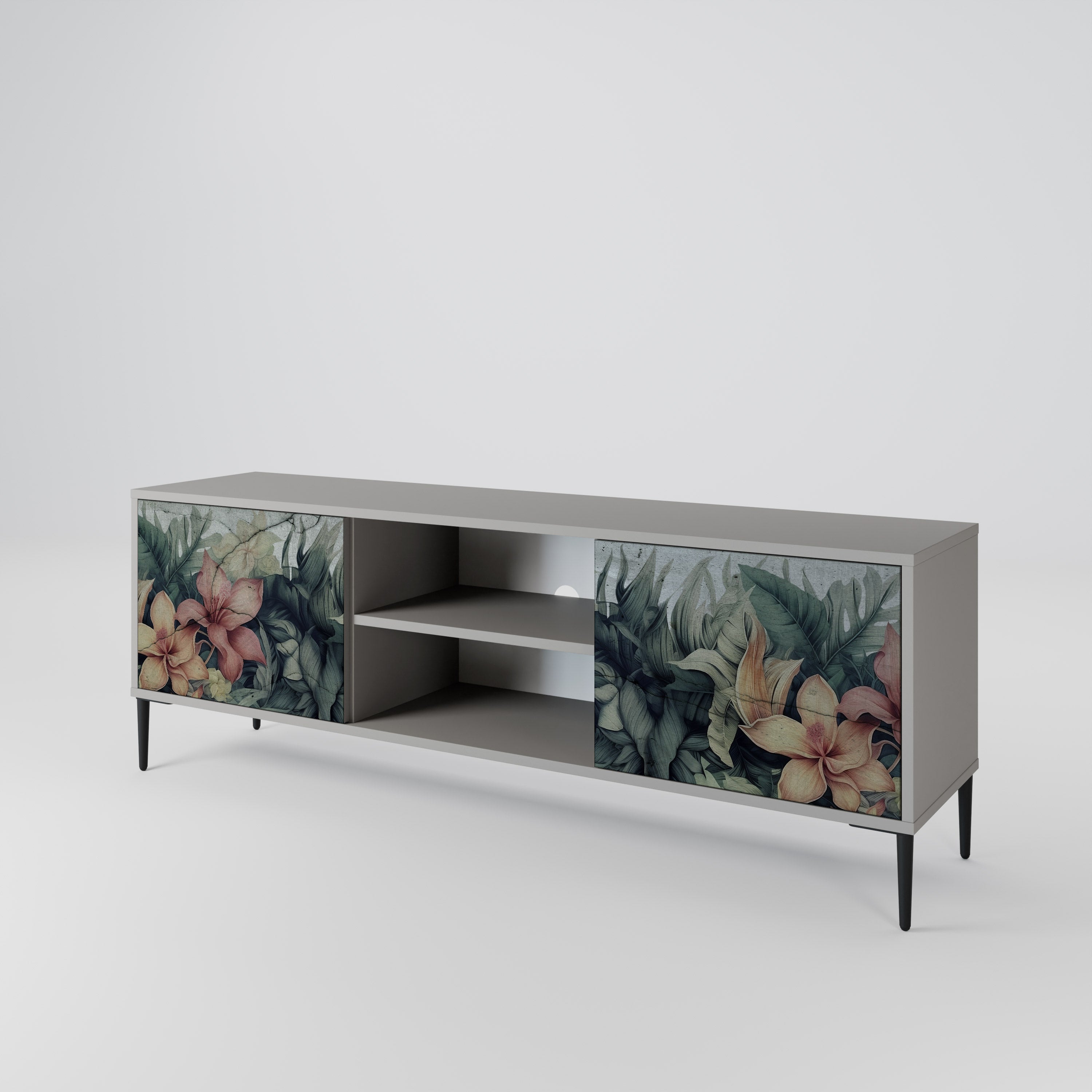 HEAVENLY BLOOM 2-Door TV Cabinet