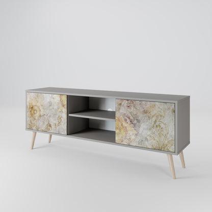 SUNFLOWER BLUR Mueble de TV de 2 Puertas