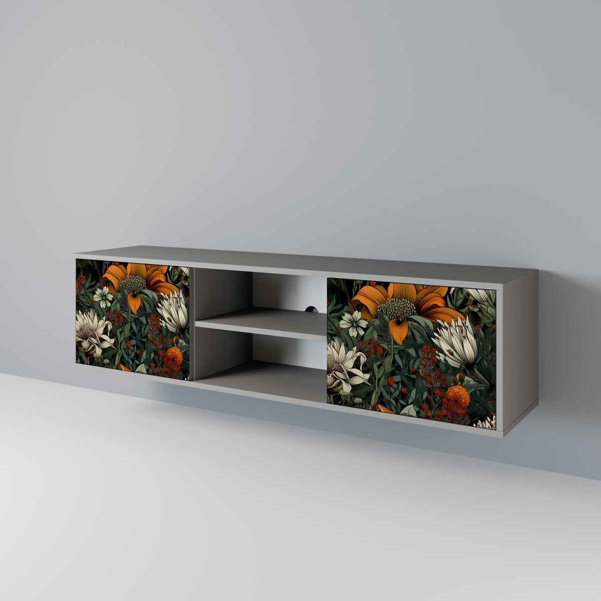 MIDNIGHT SPROUT 2-Door TV Cabinet