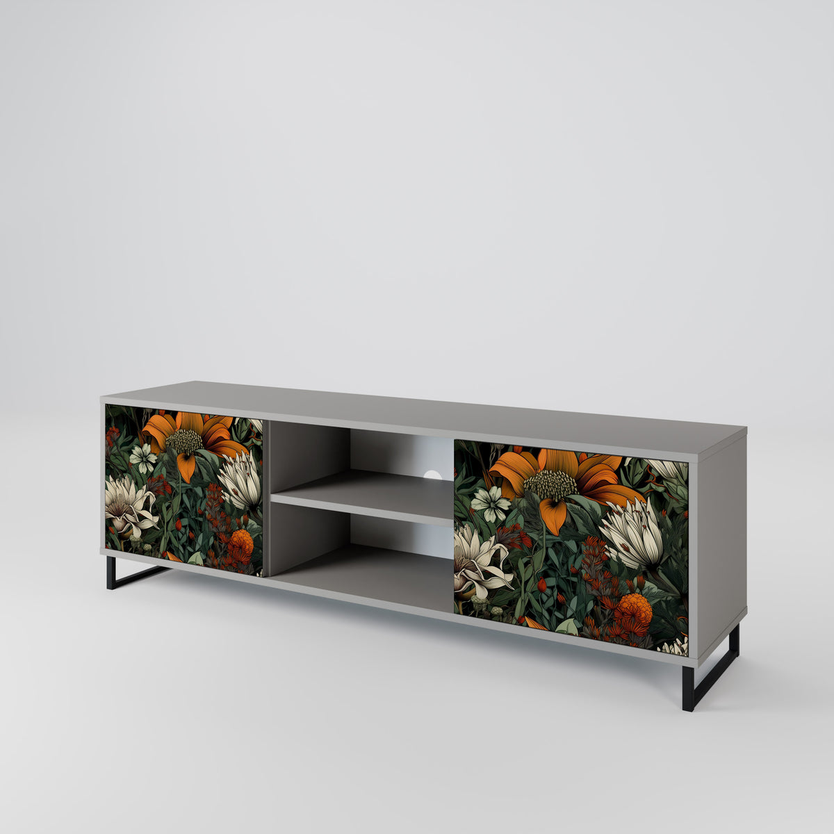 MIDNIGHT SPROUT 2-Door TV Cabinet