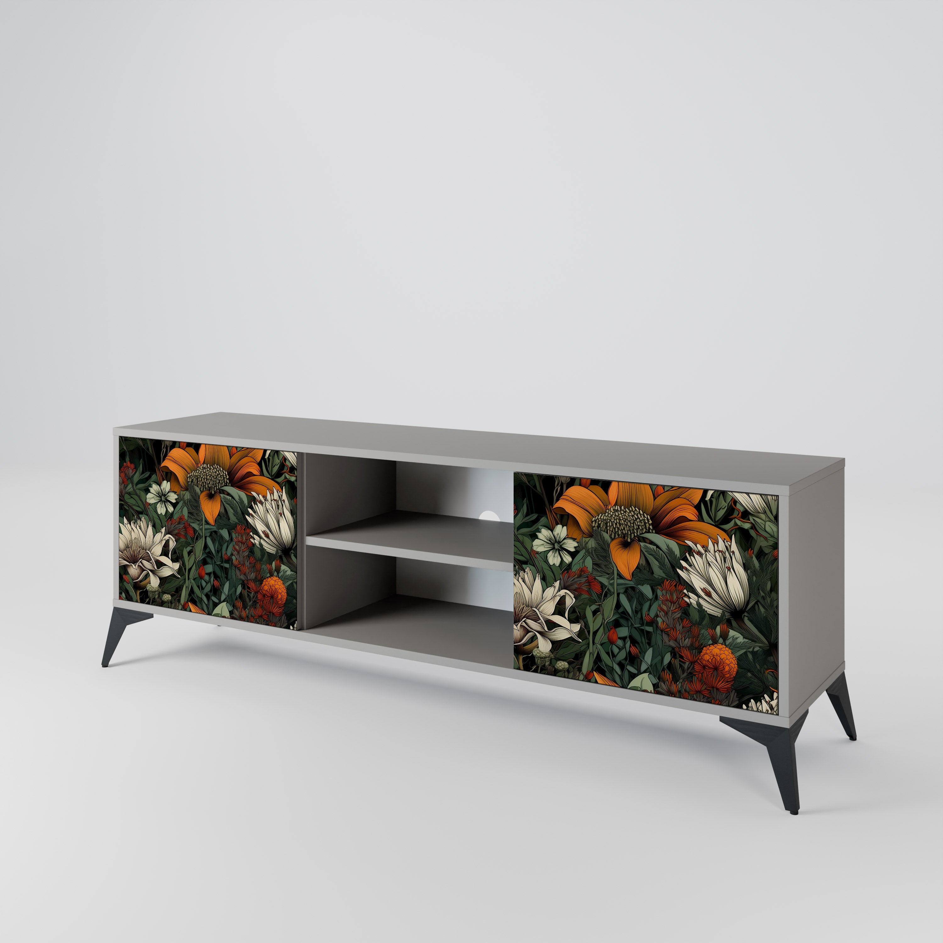 MIDNIGHT SPROUT 2-Door TV Cabinet