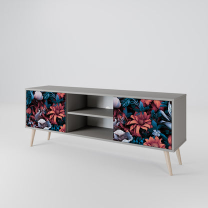 ETHEREAL BLOSSOMS Mueble de TV de 2 Puertas