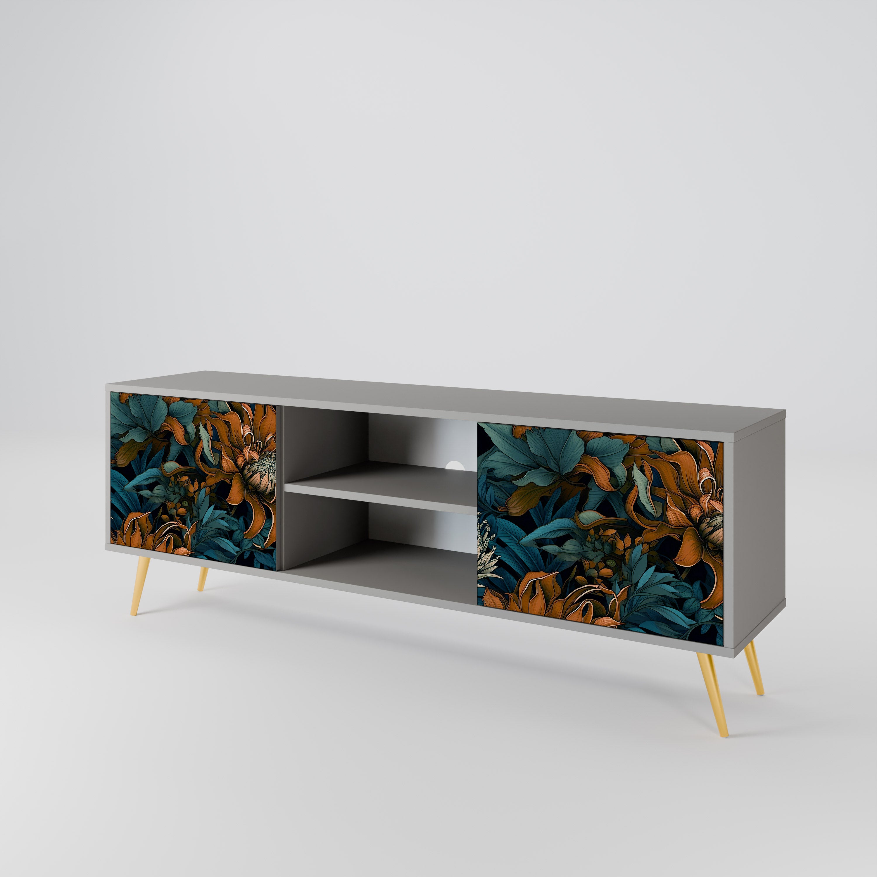 MORNING BLOOM 2-Door TV Cabinet