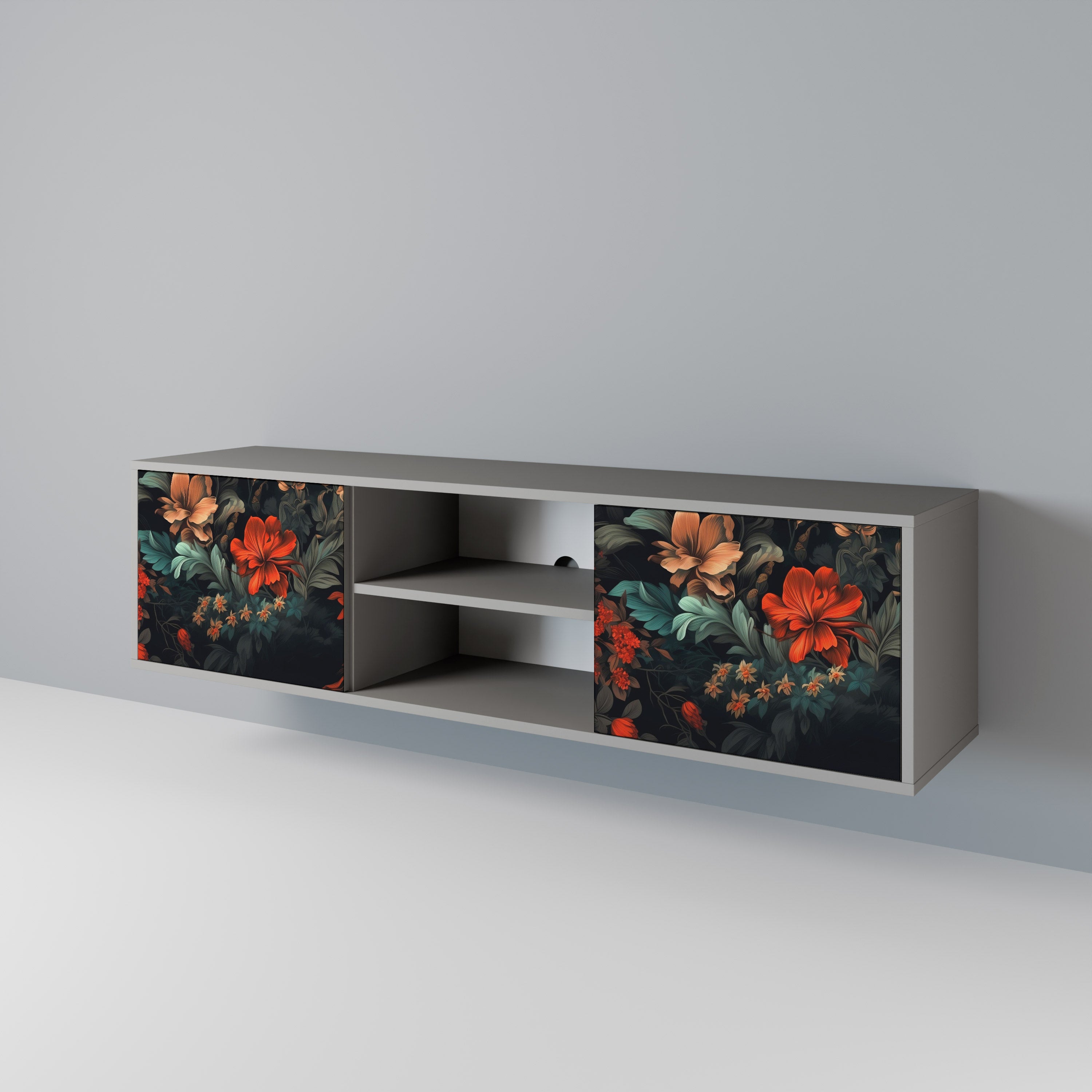 IMAGINARY BLOSSOM 2-Door TV Cabinet
