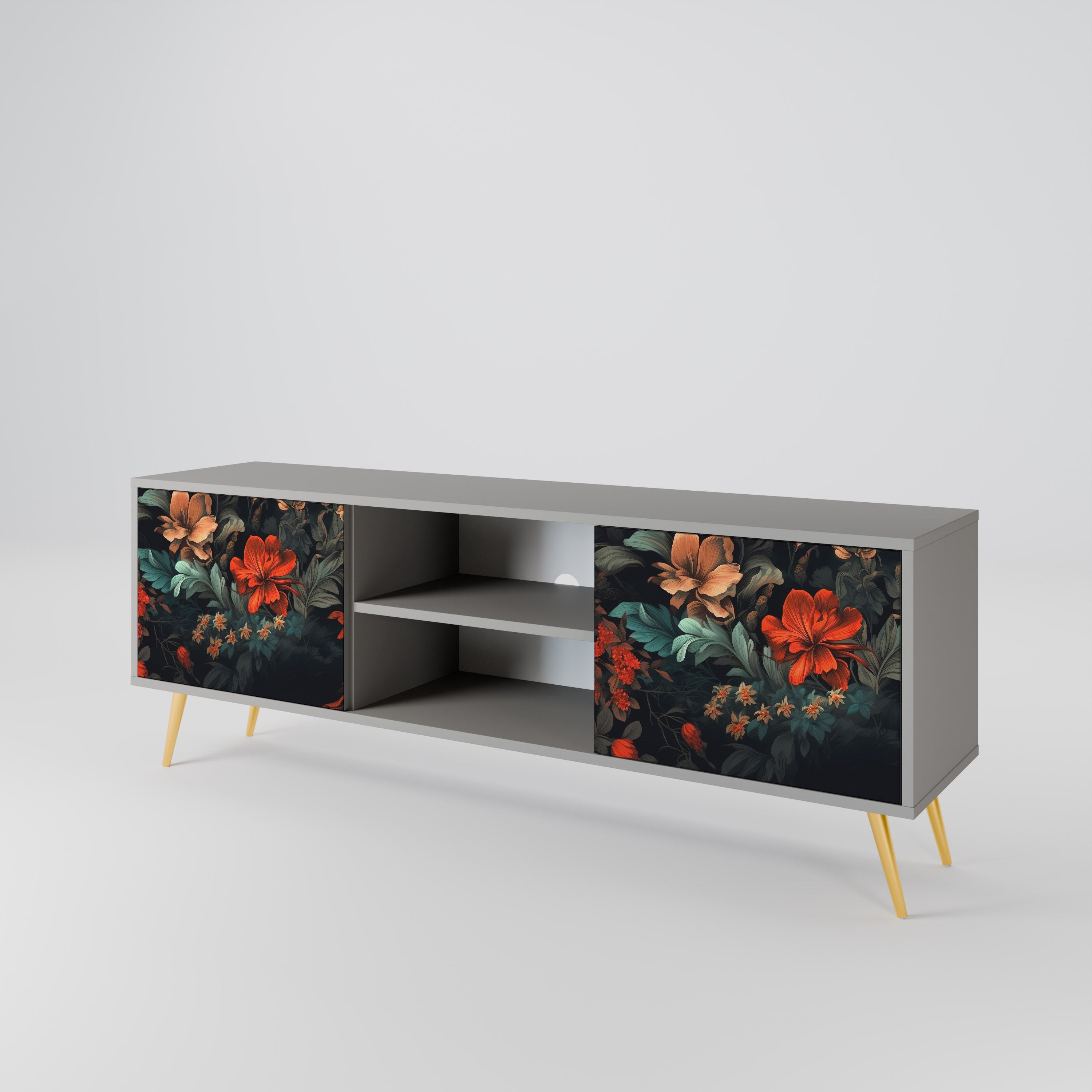 IMAGINARY BLOSSOM 2-Door TV Cabinet