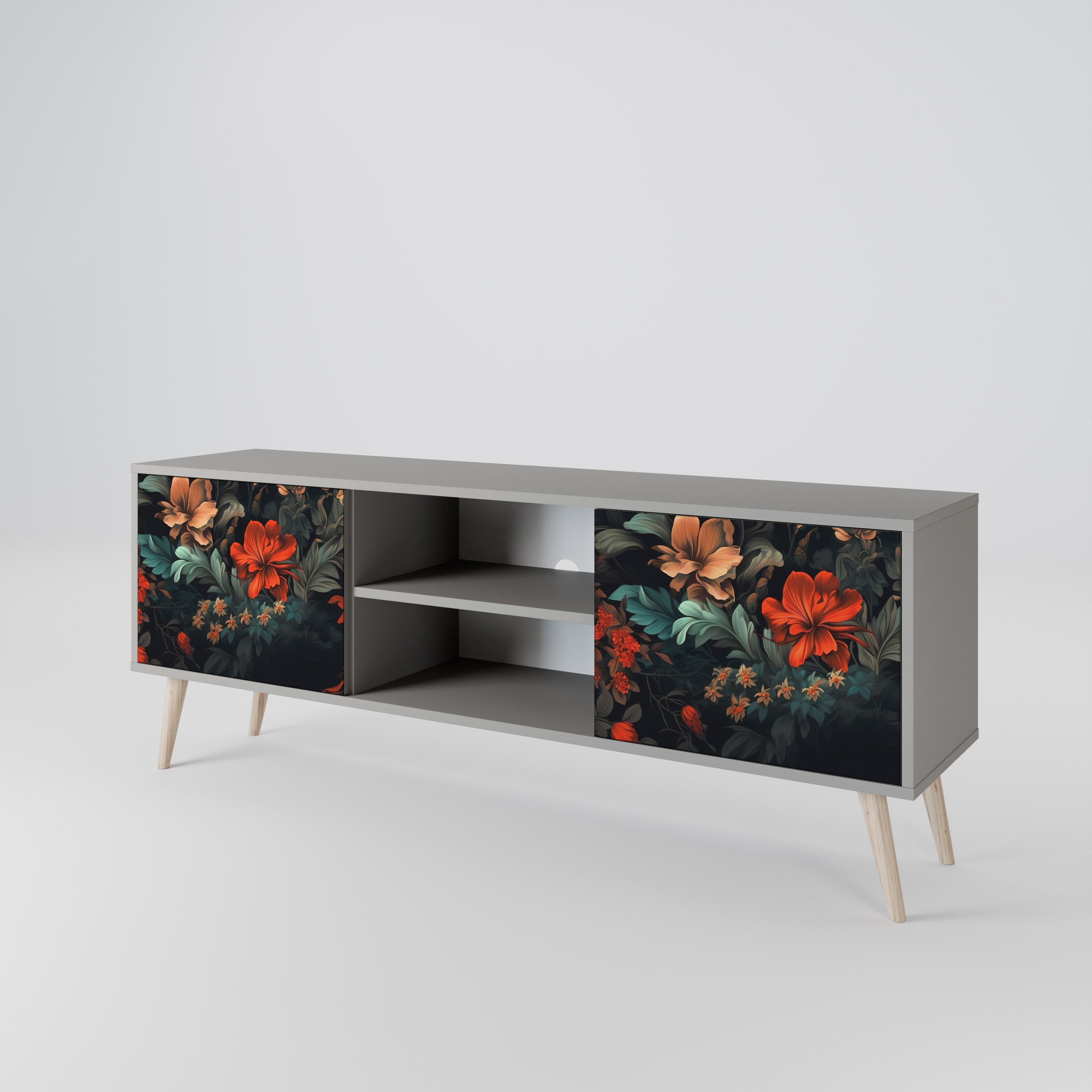 IMAGINARY BLOSSOM 2-Door TV Cabinet