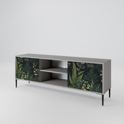 FERN FLOWERS Mueble de TV de 2 Puertas