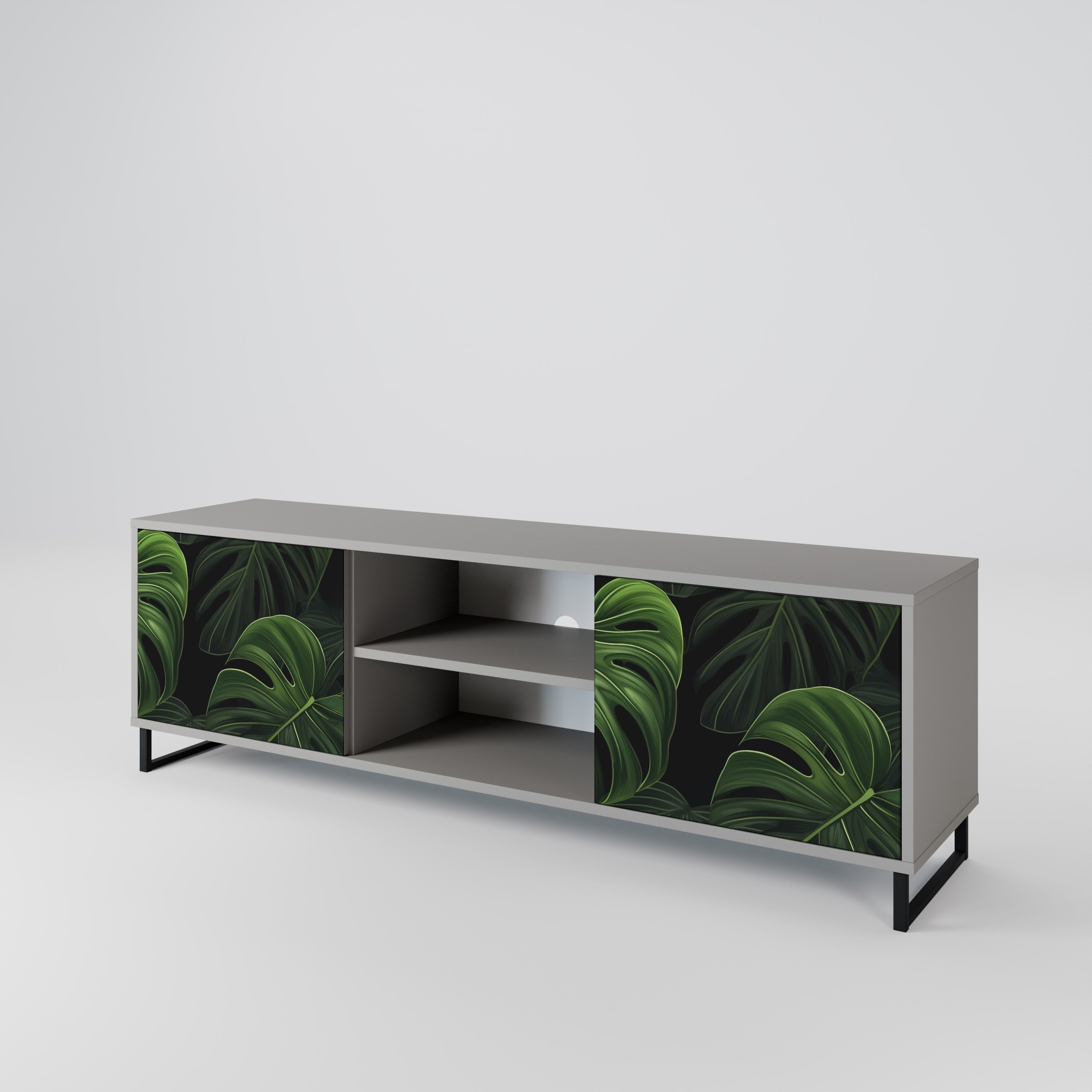 INFINITE MONSTERA 2-Door TV Cabinet