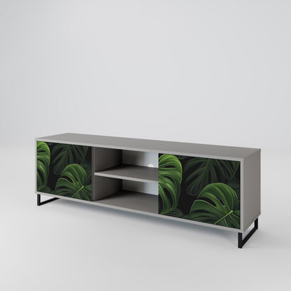 INFINITE MONSTERA Móvel de TV de 2 Portas