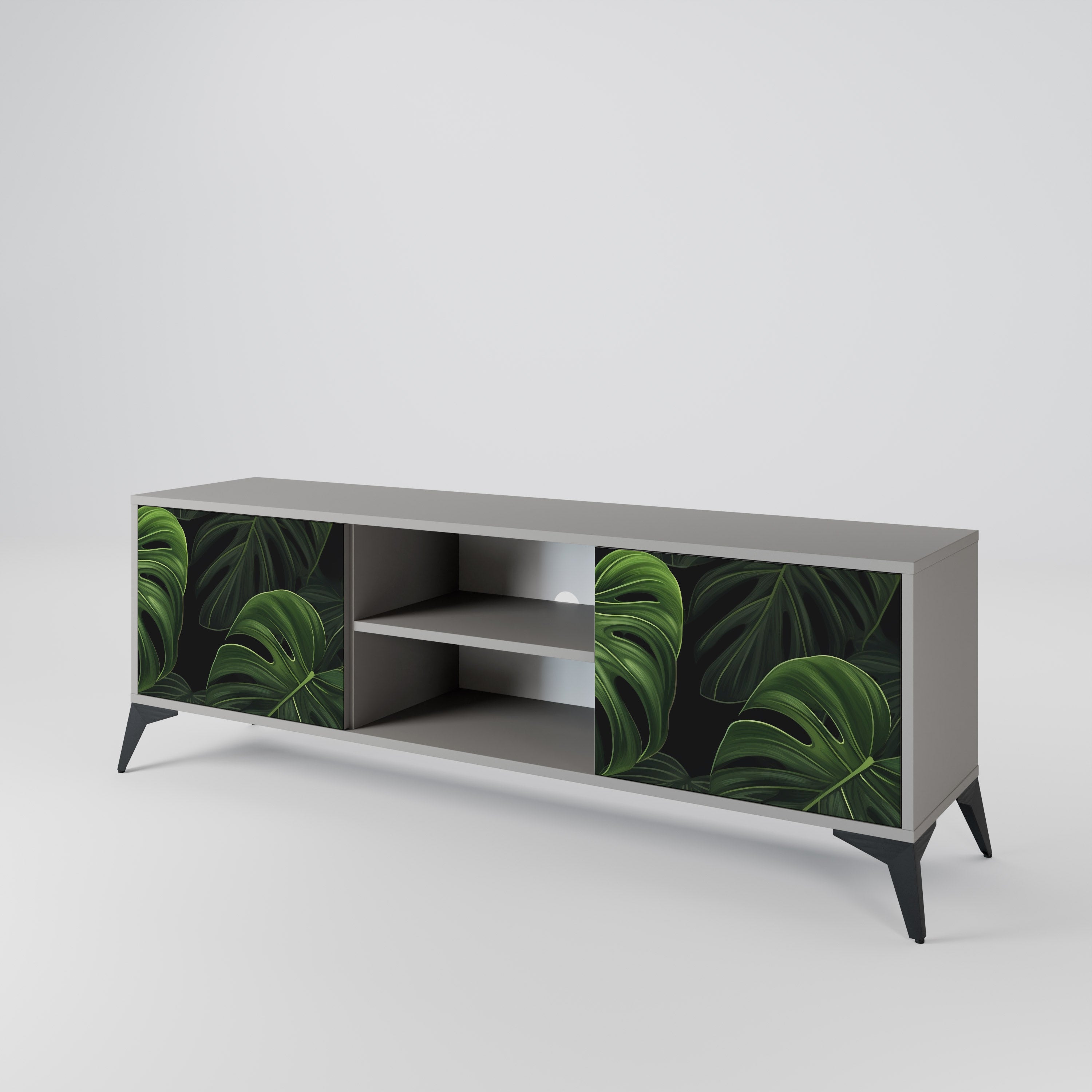 INFINITE MONSTERA 2-Door TV Cabinet