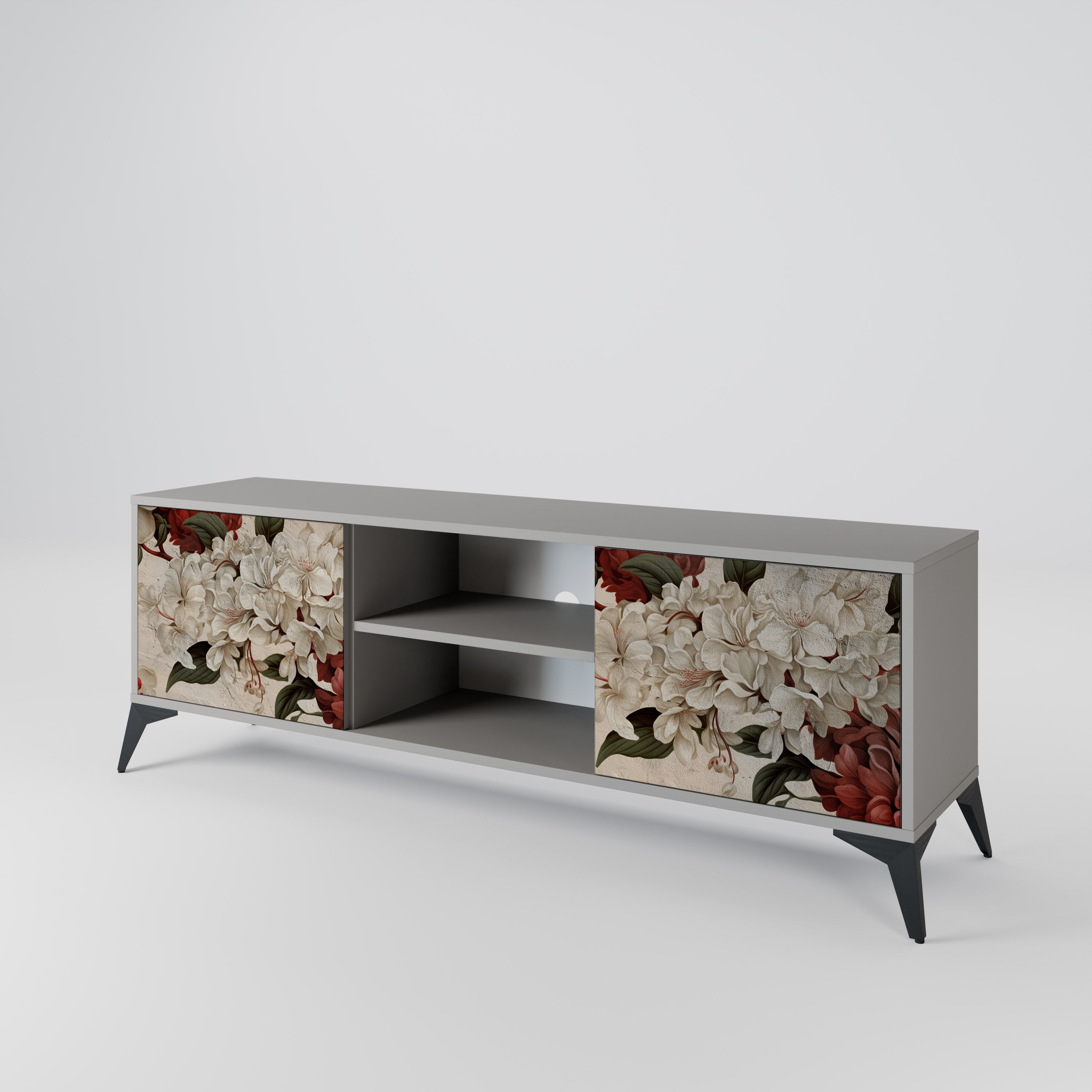 EPHEMERAL DAYS 2-Door TV Cabinet