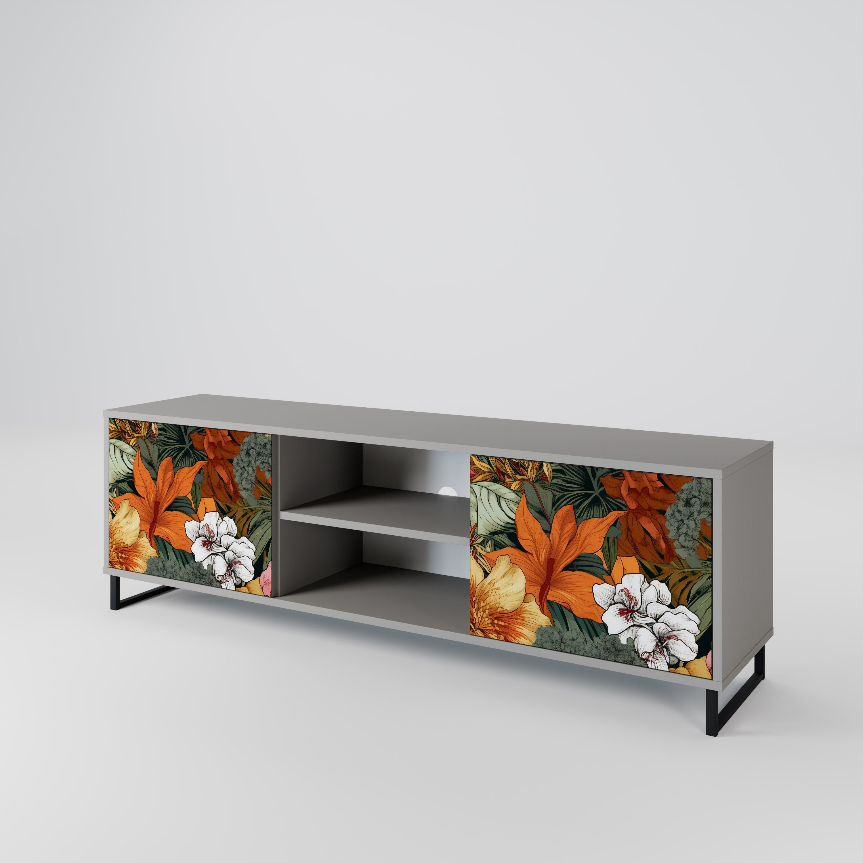 RADIANT FLORA 2-Door TV Cabinet