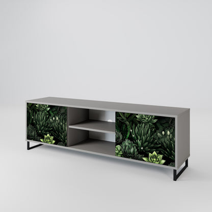 SUCCULENT JUNGLE 2-türiges TV-Lowboard