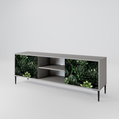 SUCCULENT JUNGLE 2-türiges TV-Lowboard