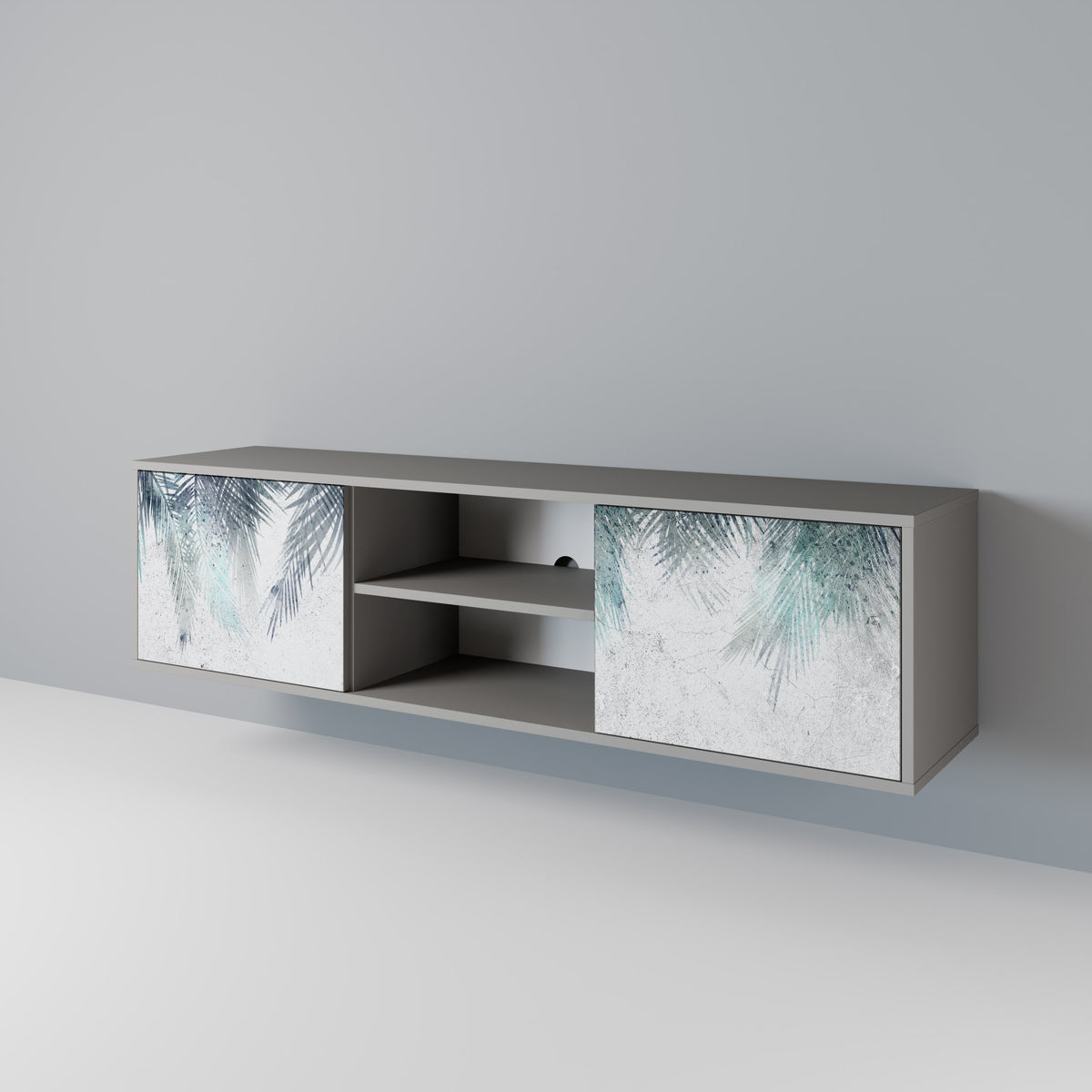 PALM VEIL 2-Door TV Cabinet