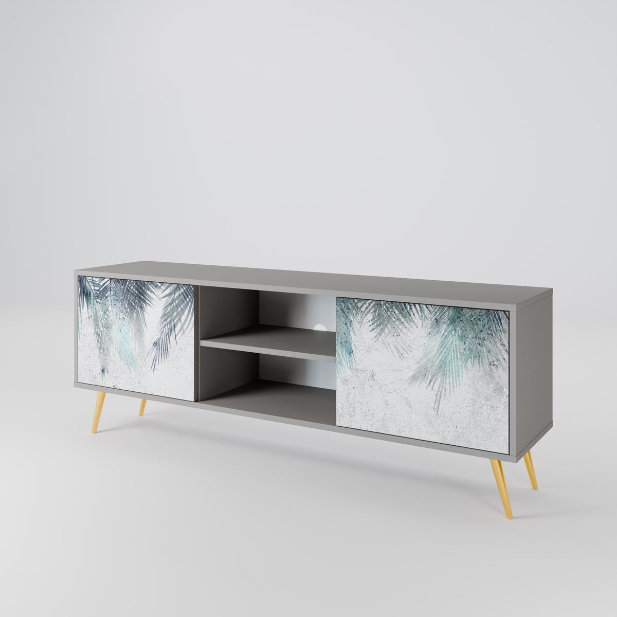 PALM VEIL 2-Door TV Cabinet