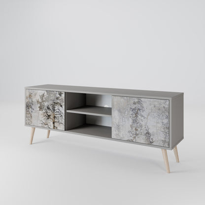 FADE IN THE TREES 2-Door TV Cabinet