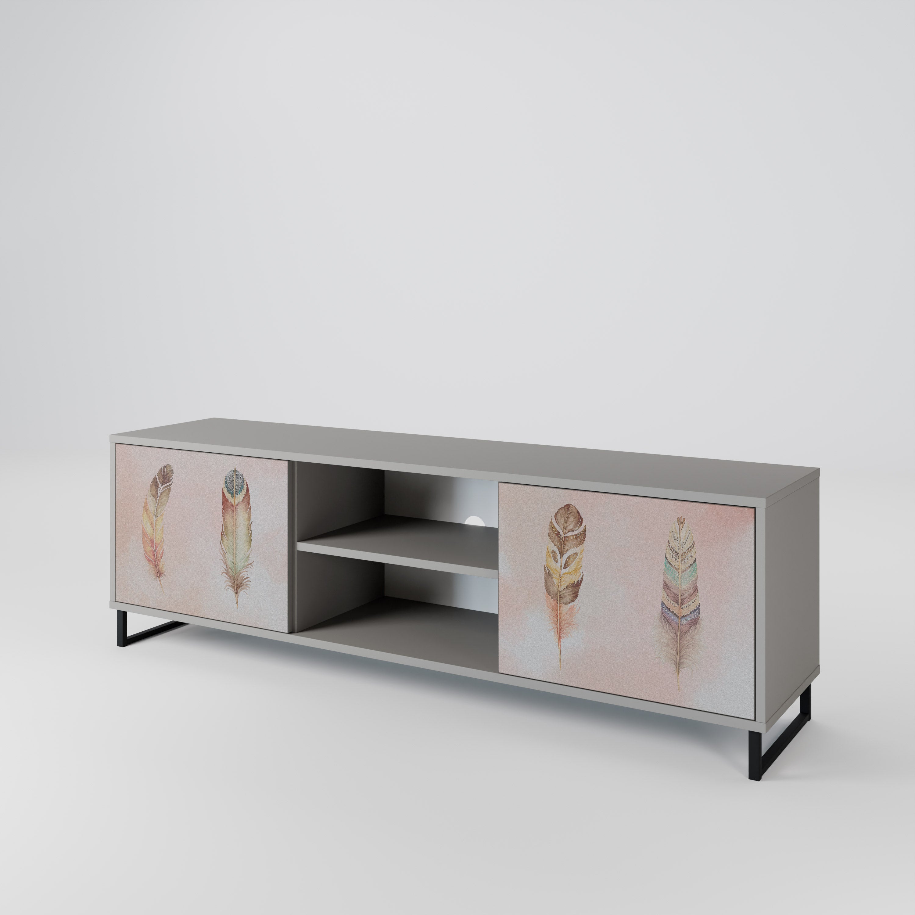 THE DELIQUESCE 2-Door TV Cabinet