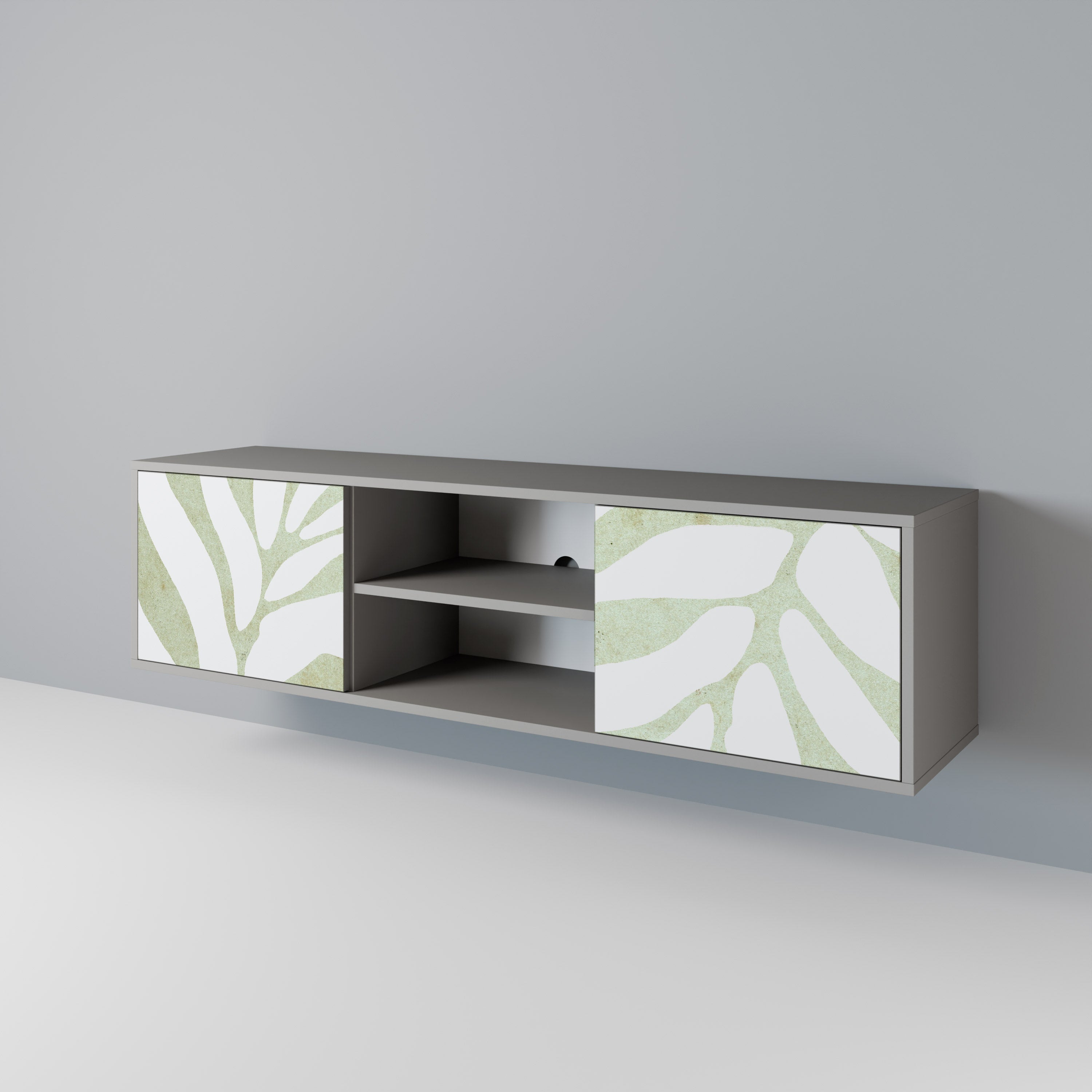 BOTANICAL SPARK Έπιπλο τηλεόρασης 2-θυρών