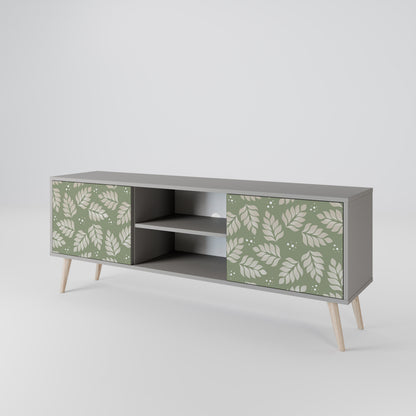 LEAVES ON GREEN 2-Door TV Cabinet