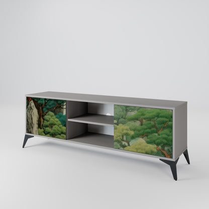 VERDURE ABYSS Mueble de TV de 2 Puertas