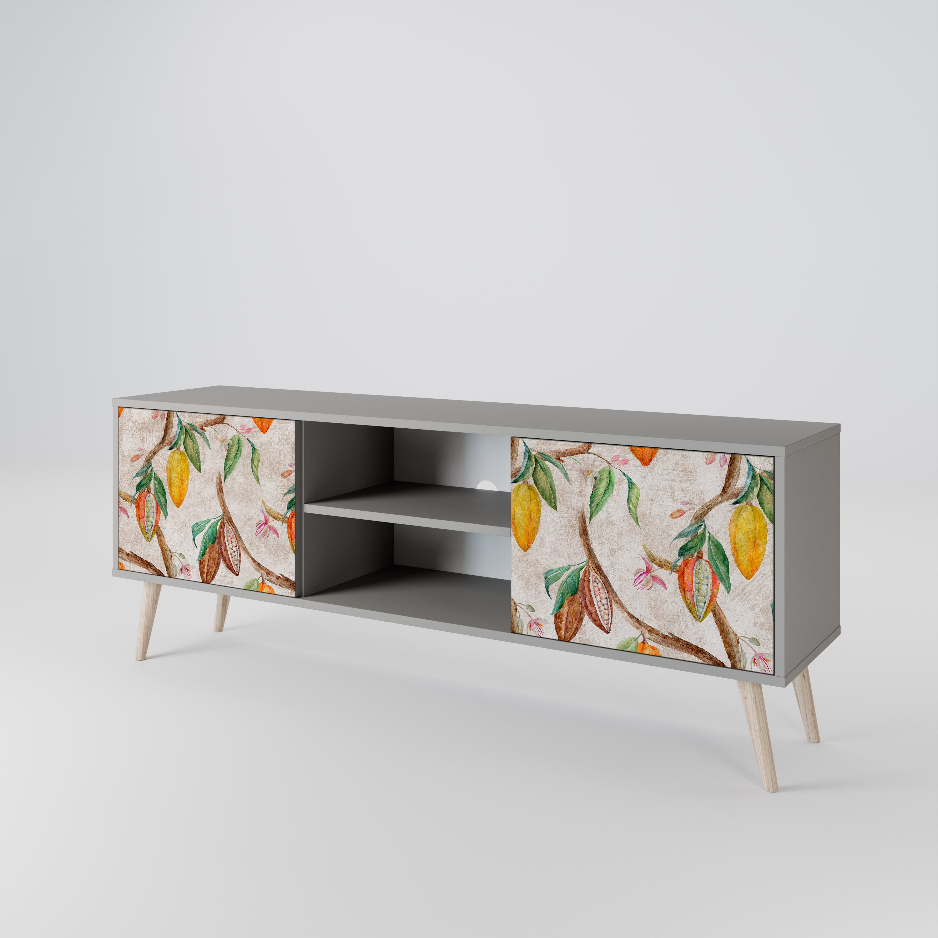 COCOA FRUITS Έπιπλο τηλεόρασης 2-θυρών