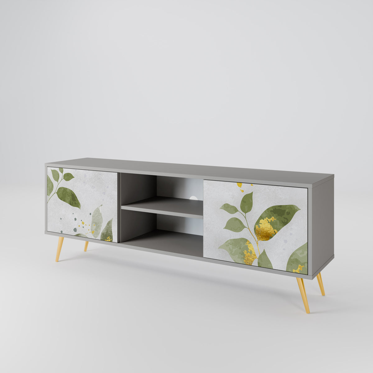 ELEGANT BOTANICS Έπιπλο τηλεόρασης 2-θυρών