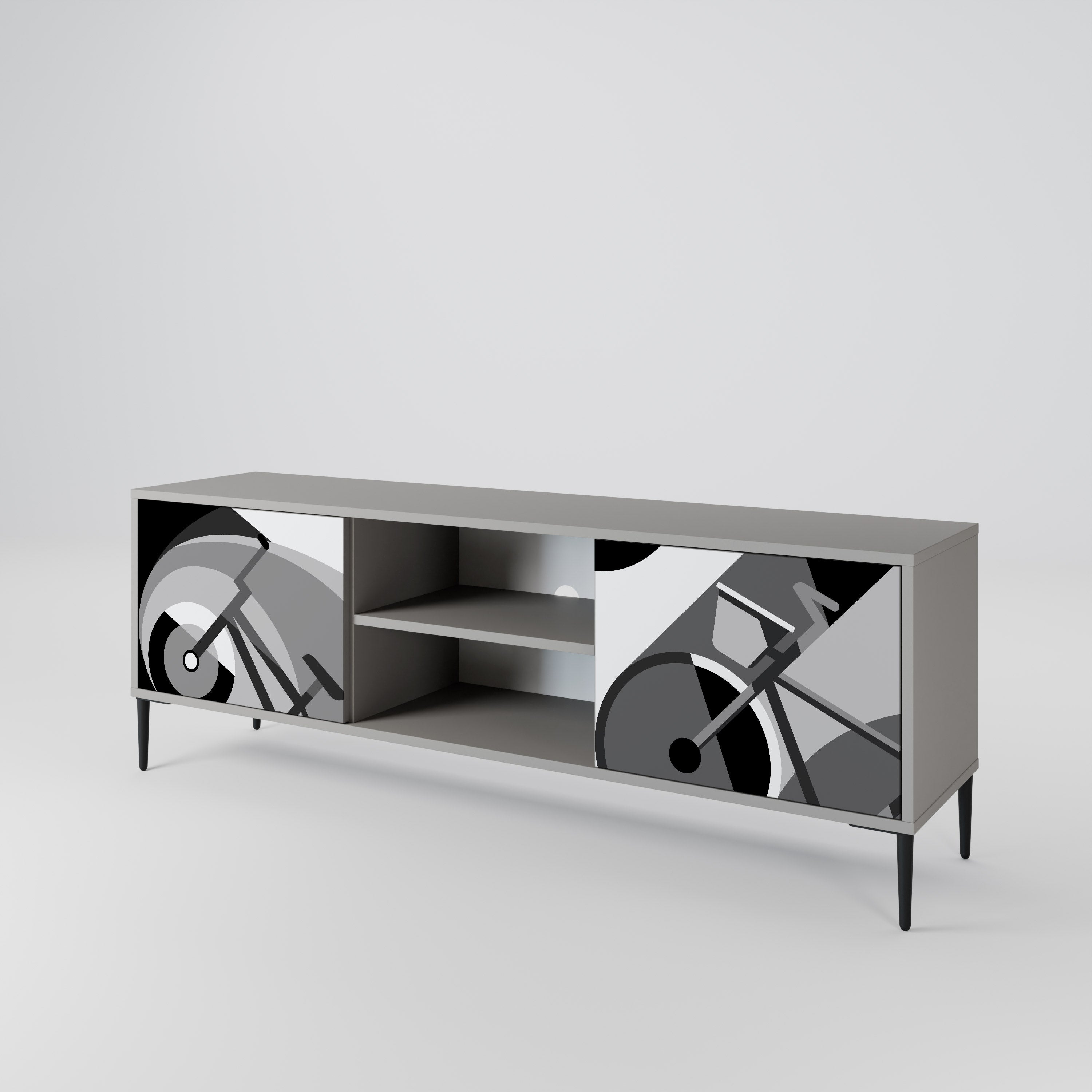 BIKE ENERGY 2-Door TV Cabinet
