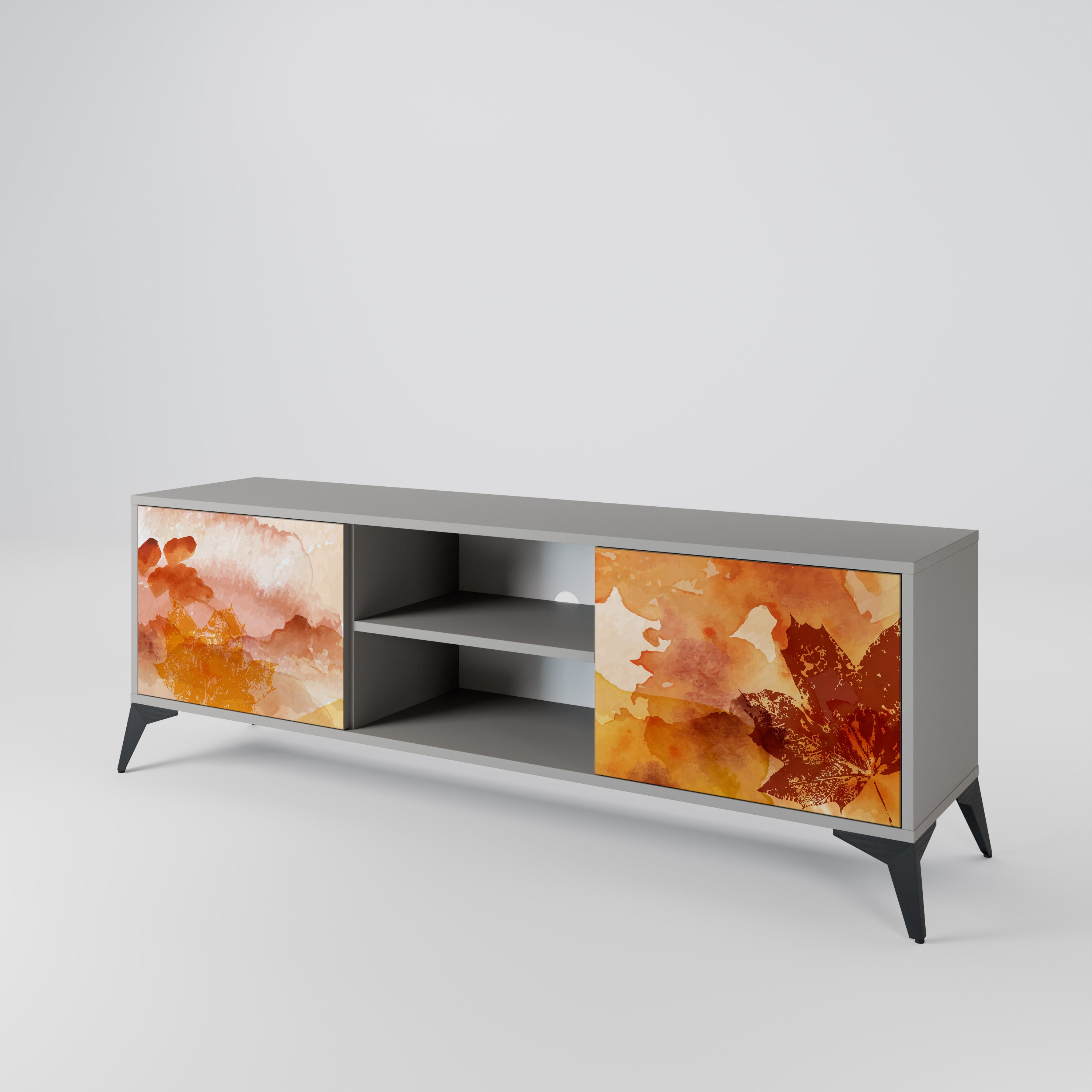 TRACES OF AUTUMN 2-Door TV Cabinet