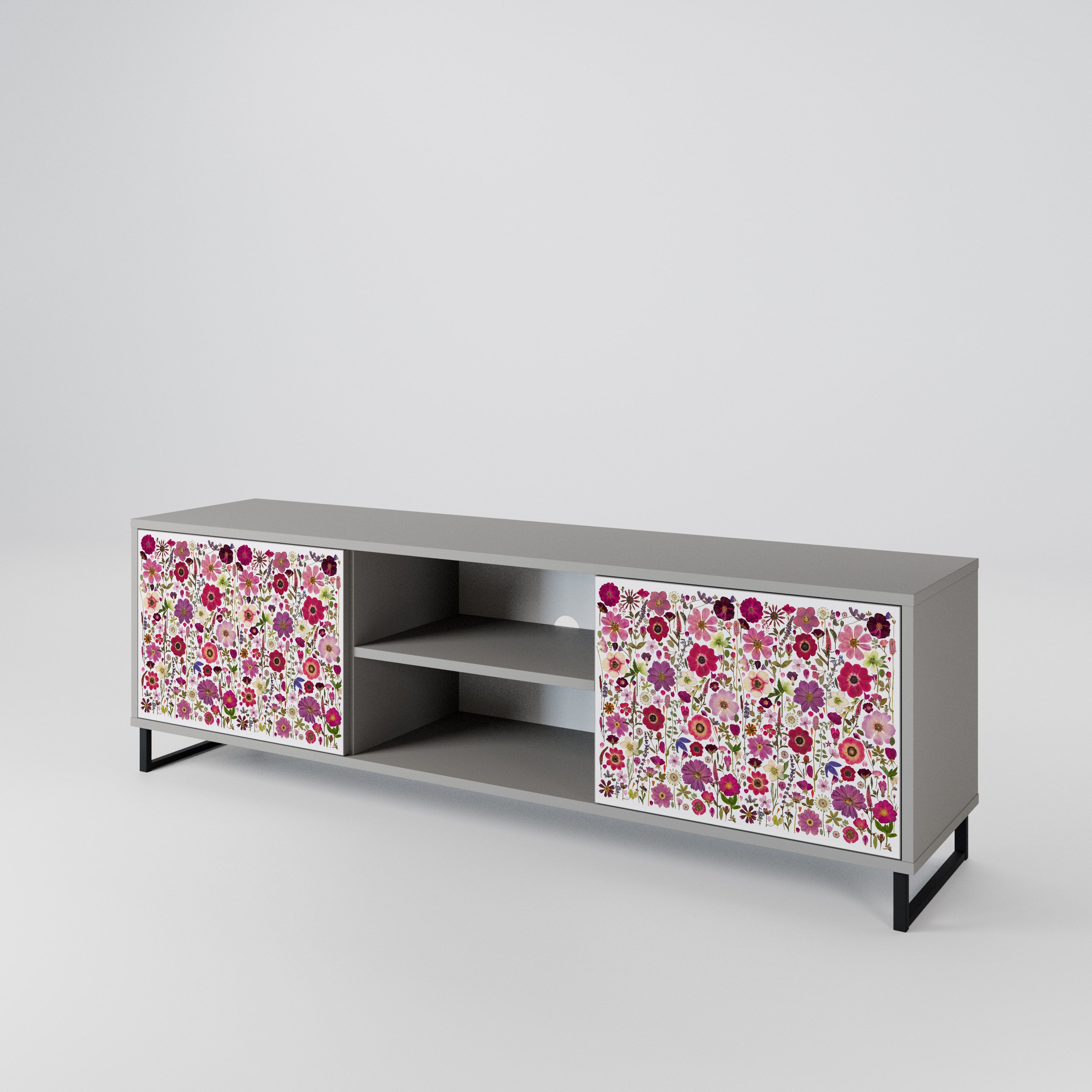 PETAL GARDEN 2-Door TV Cabinet