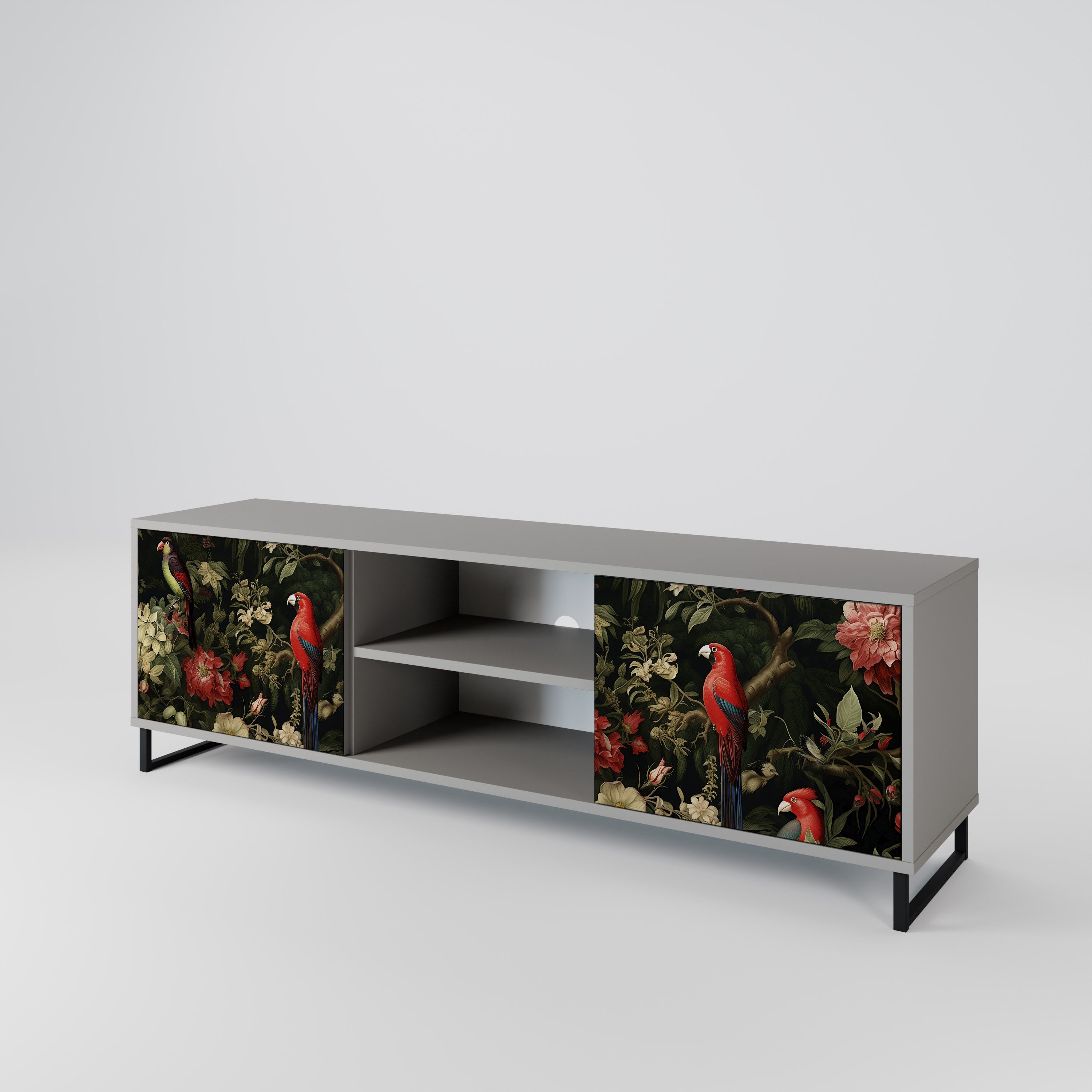 AVIAN GREENERY 2-Door TV Cabinet