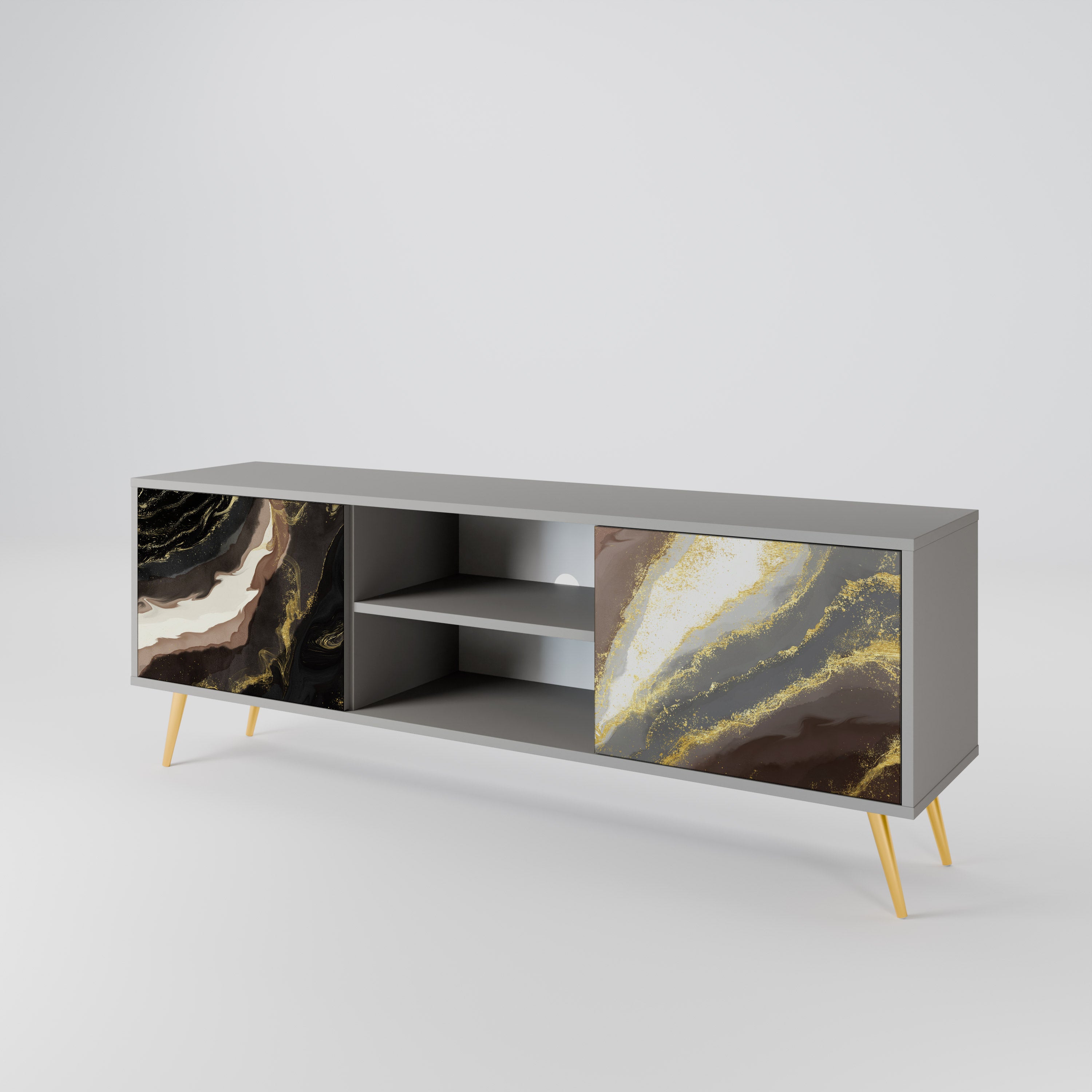 GOLD DUST 2-Door TV Cabinet