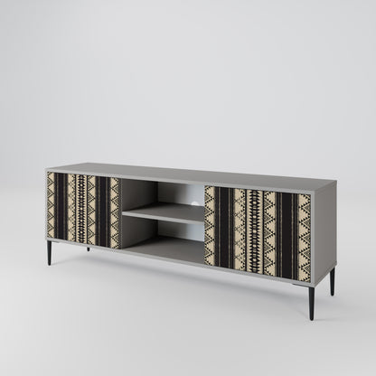 AZTEC Mueble de TV de 2 Puertas